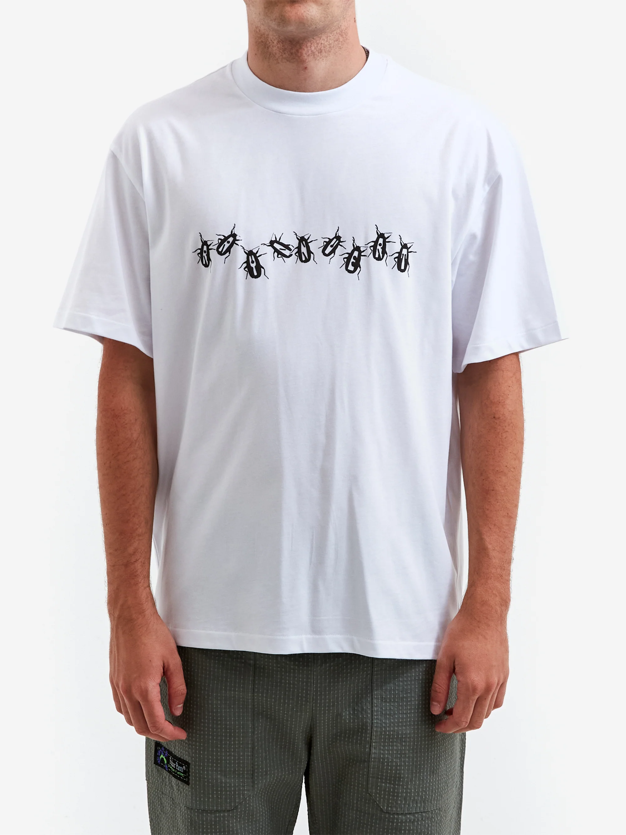 Rayon Vert Kakerlaken T-Shirt - Ghost White - Image 2