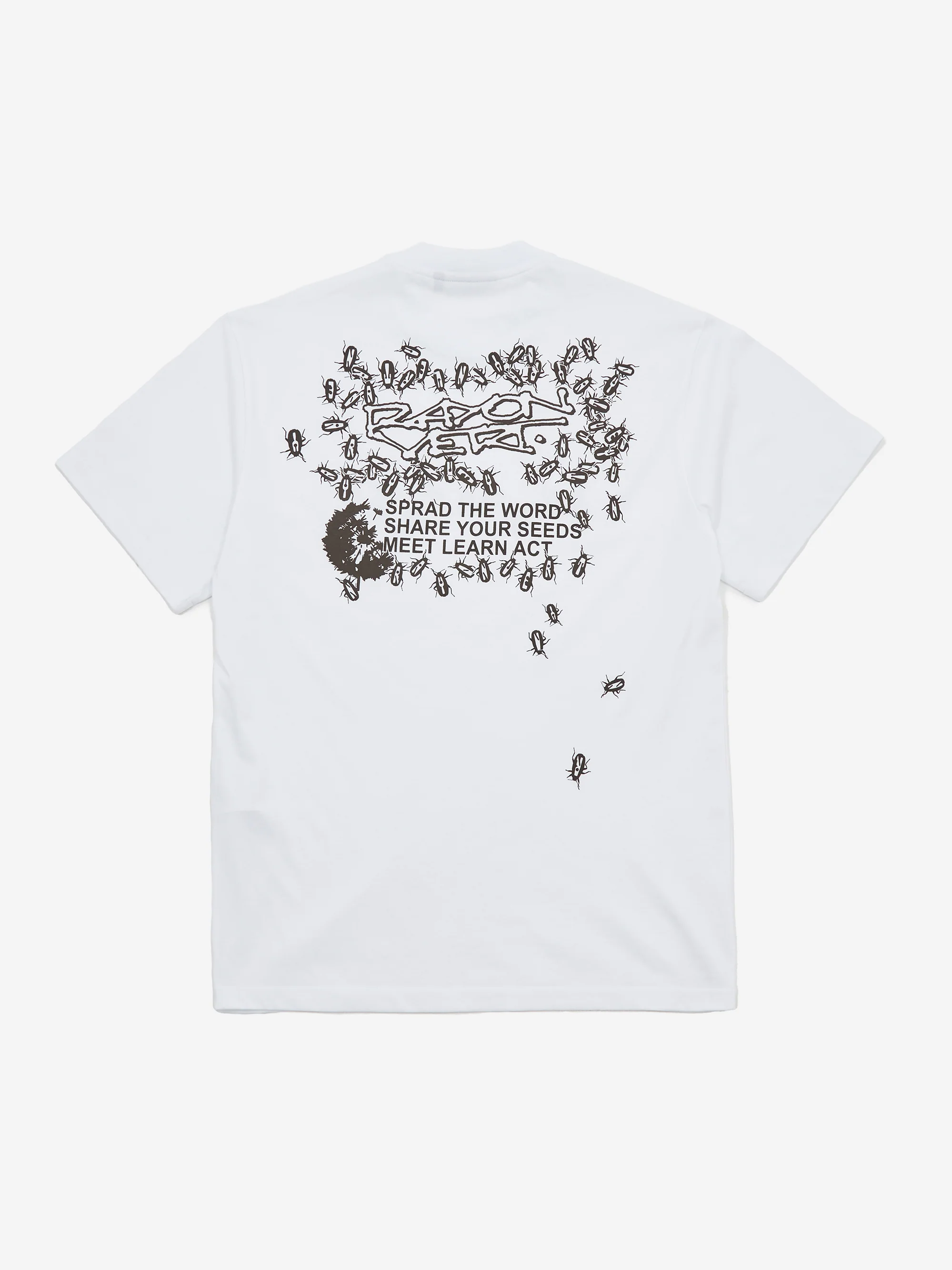 Rayon Vert Kakerlaken T-Shirt - Ghost White - Image 4