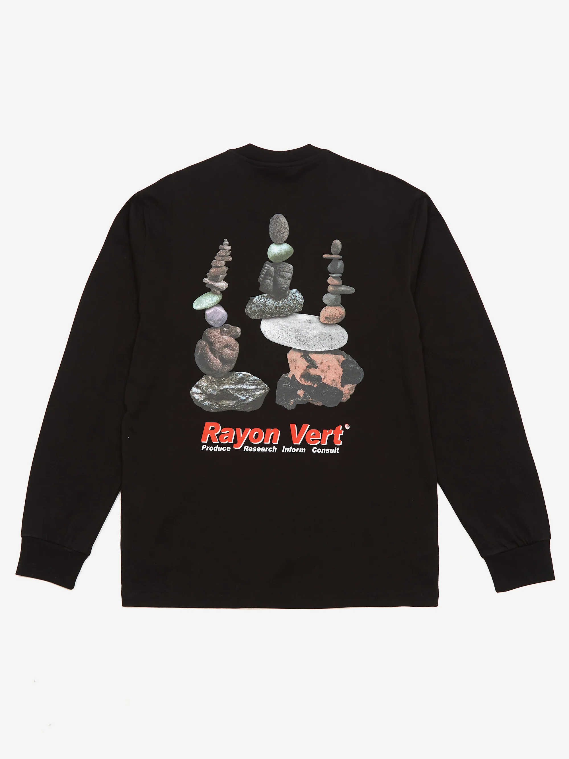 Rayon Vert Kern Long Sleeve Shirt - Golgotha Black - Image 4