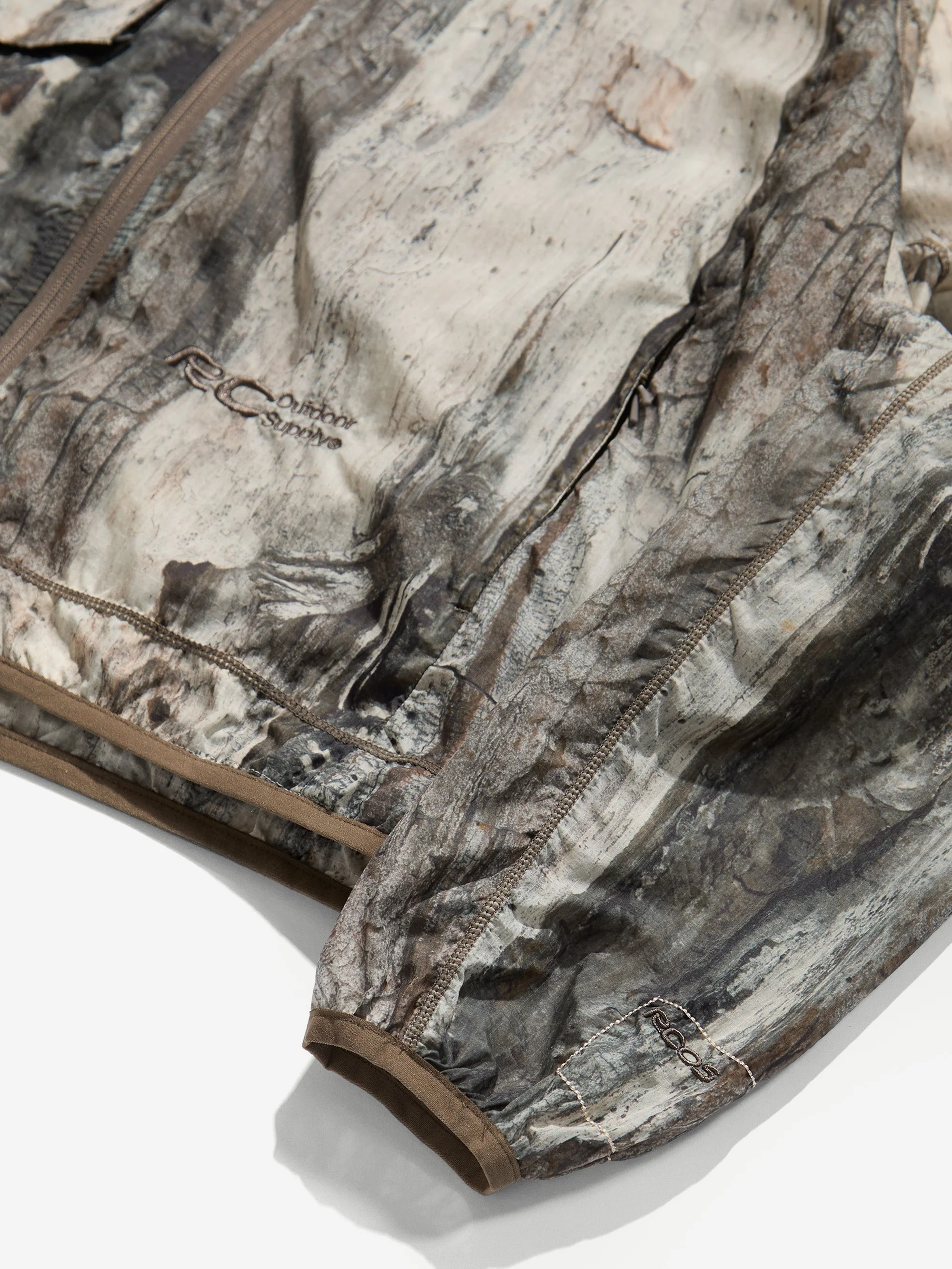 RCOS Griffith Running Jacket - Tree Bark - Image 4