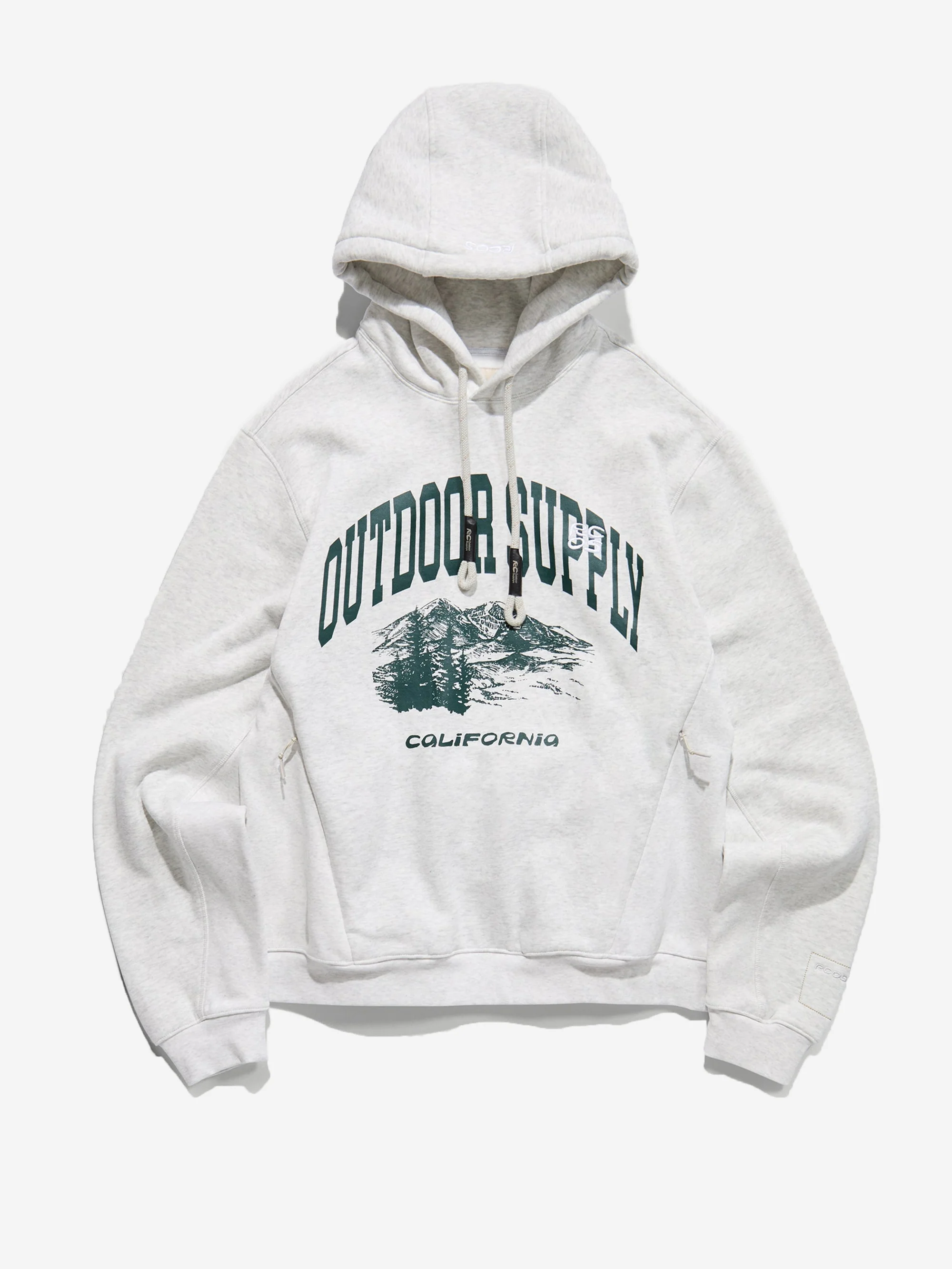RCOS Outdoor Supply Hoodie - Heather Grey