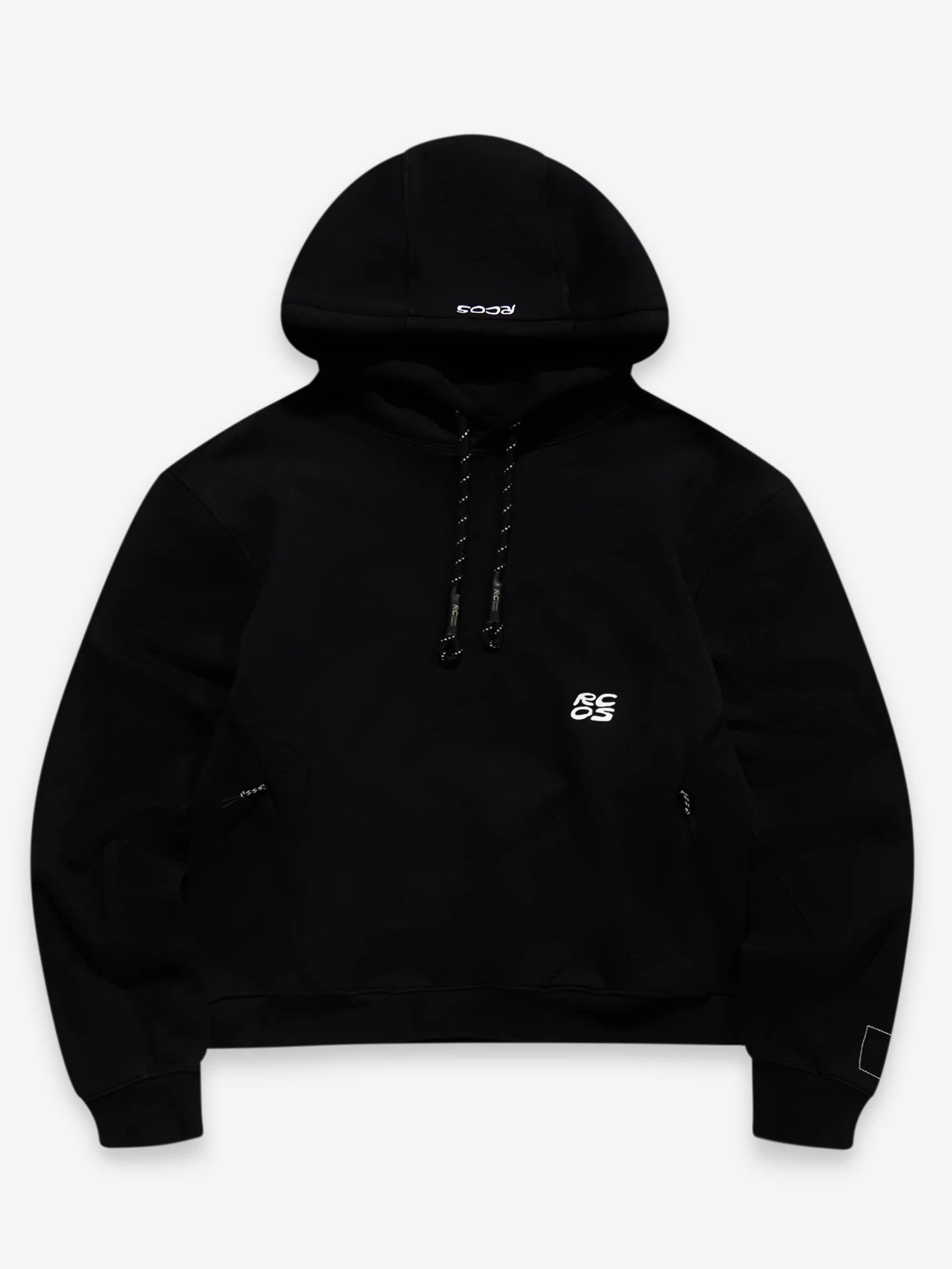RCOS Stack Logo Hoodie - Black