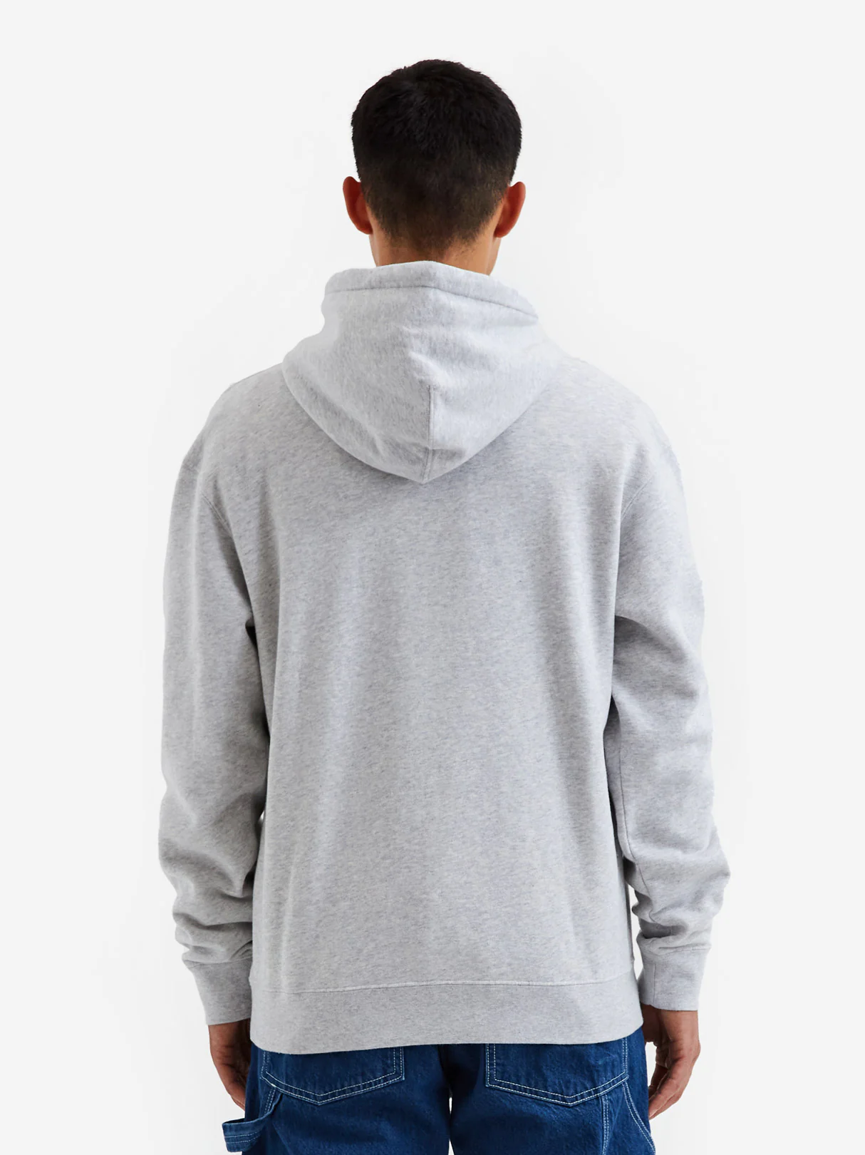 Reception Hooded Sweat Deception - Athletic Grey - Image 5