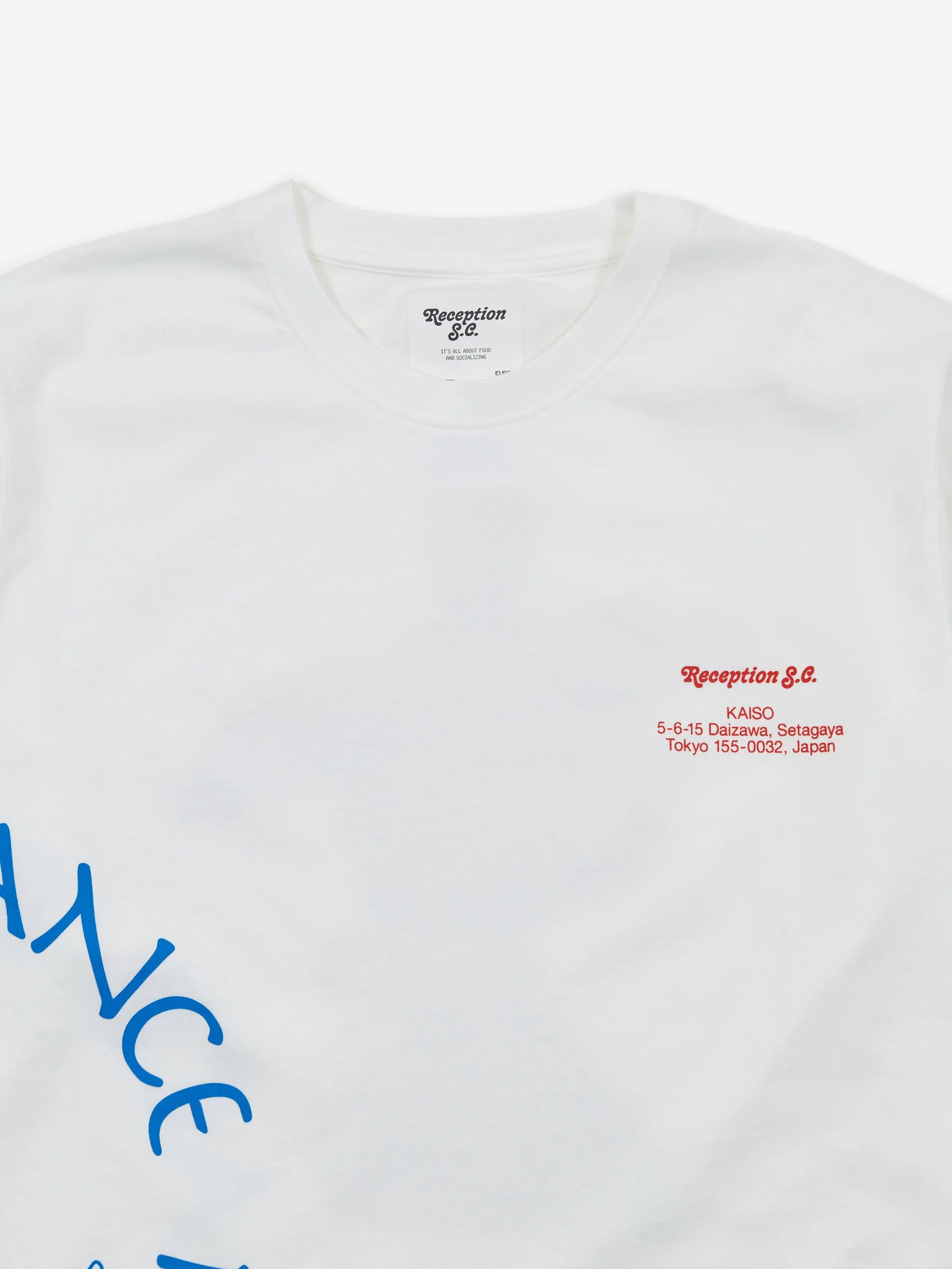 Reception Kaiso Bakery Longsleeve T-Shirt - White - Image 3