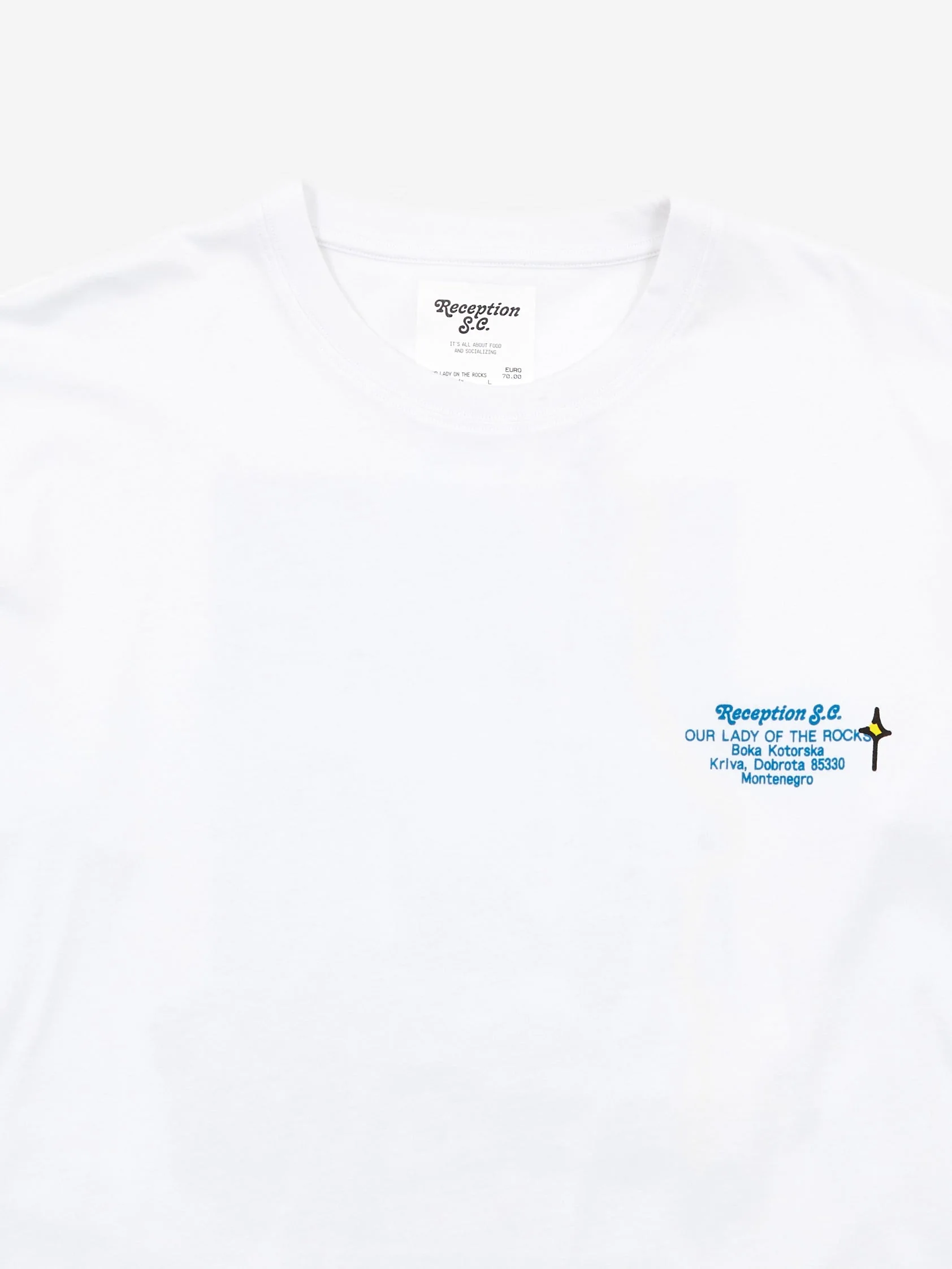 Reception Kotor Long Sleeve T-Shirt - White - Image 4