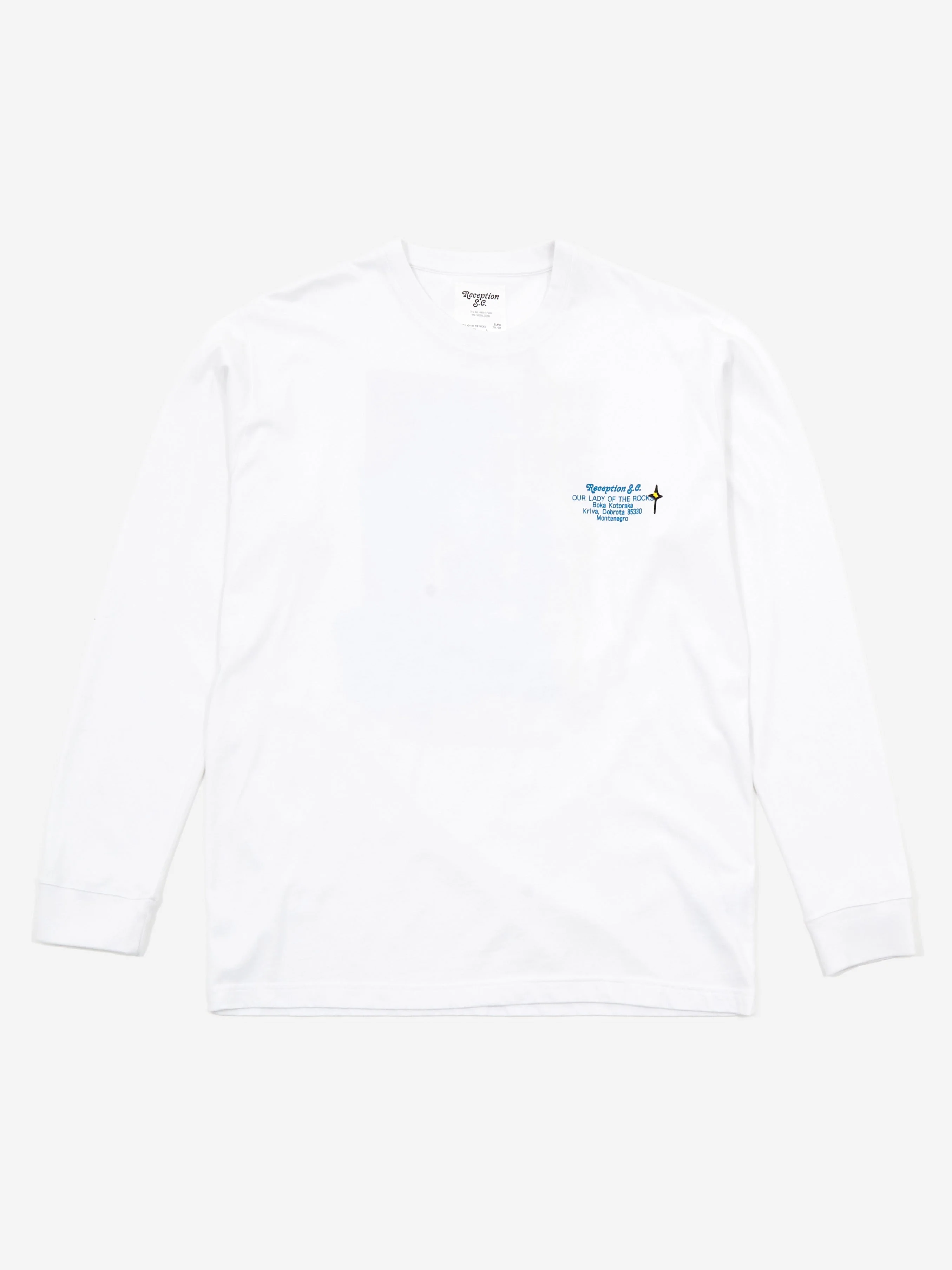 Reception Kotor Long Sleeve T-Shirt - White - Image 5