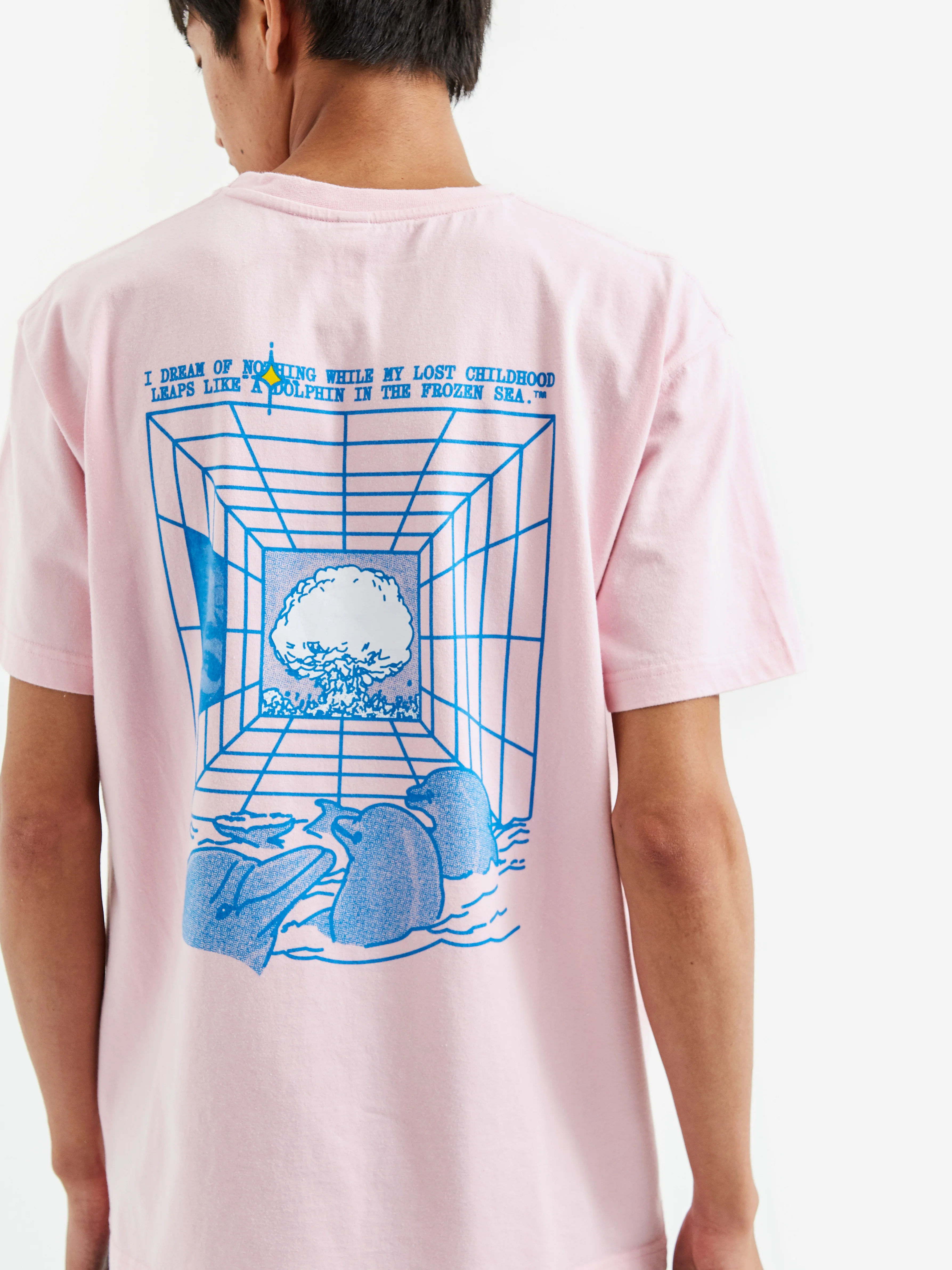 Reception Receptive Shortsleeve T-Shirt - Light Pink - Image 7