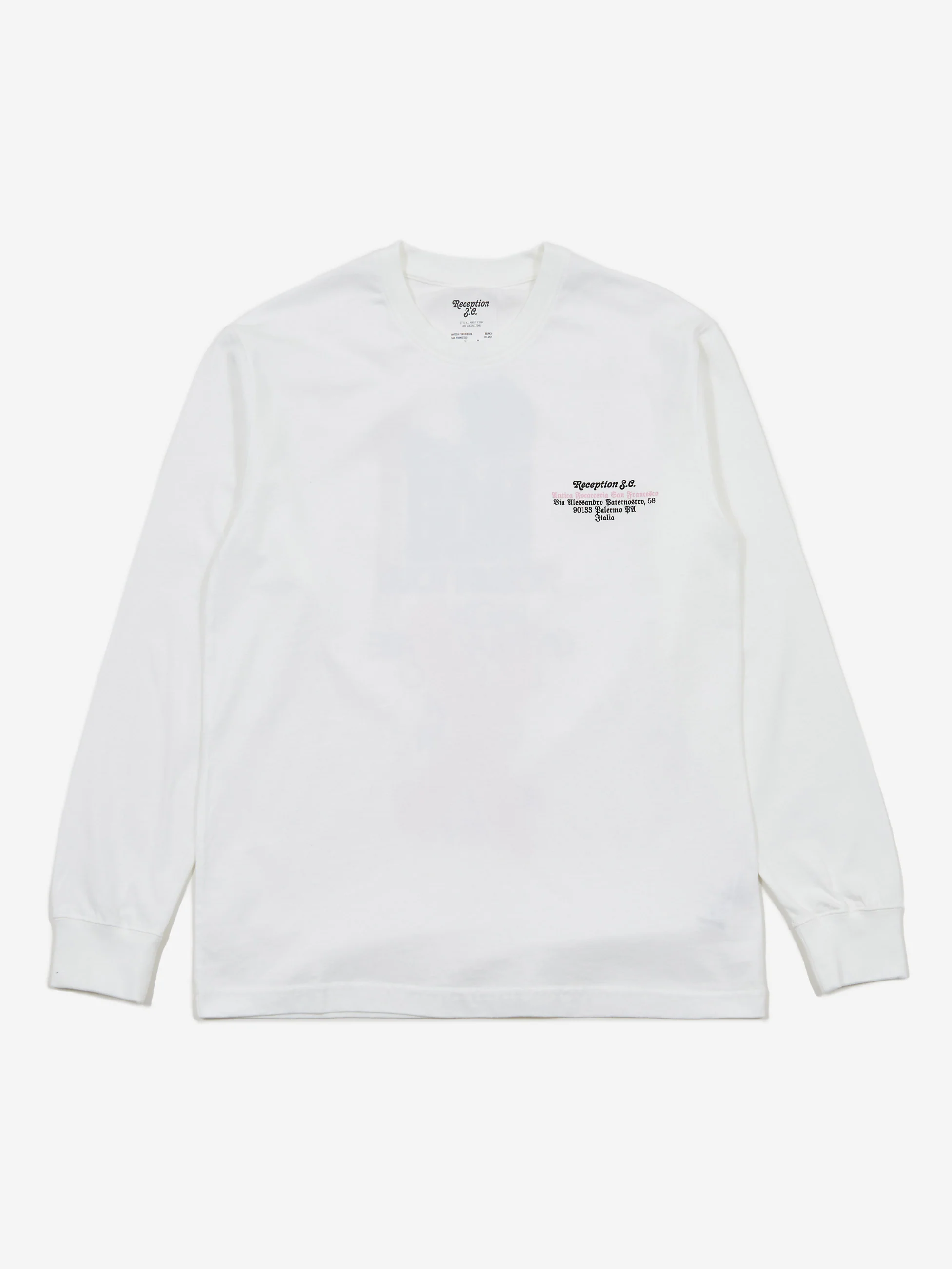 Reception San Francisco Longsleeve T-Shirt - White - Image 2