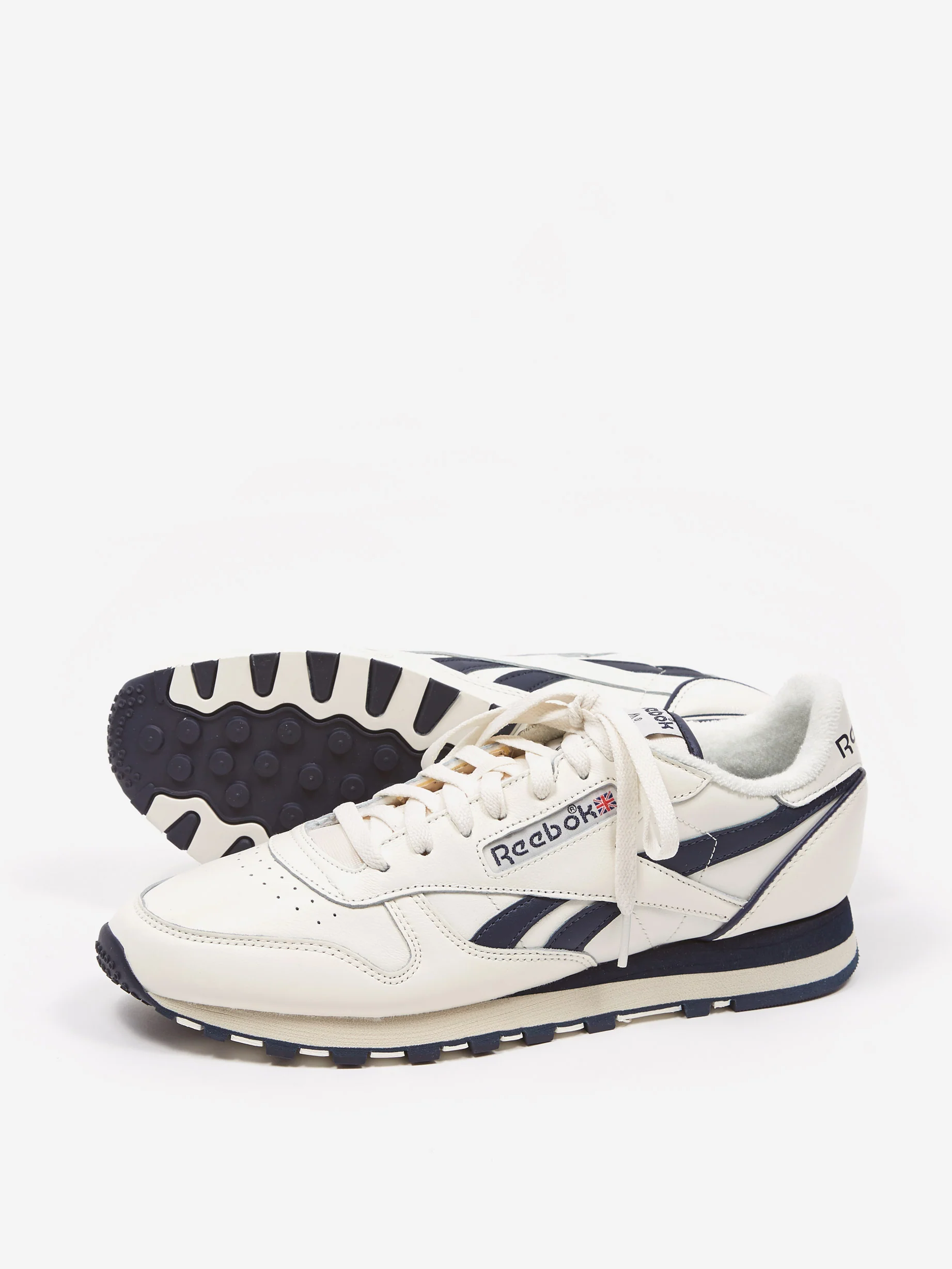 Reebok Classic Leather 1983 Vintage - Chalk/Vector Navy/Alabaster - Image 7