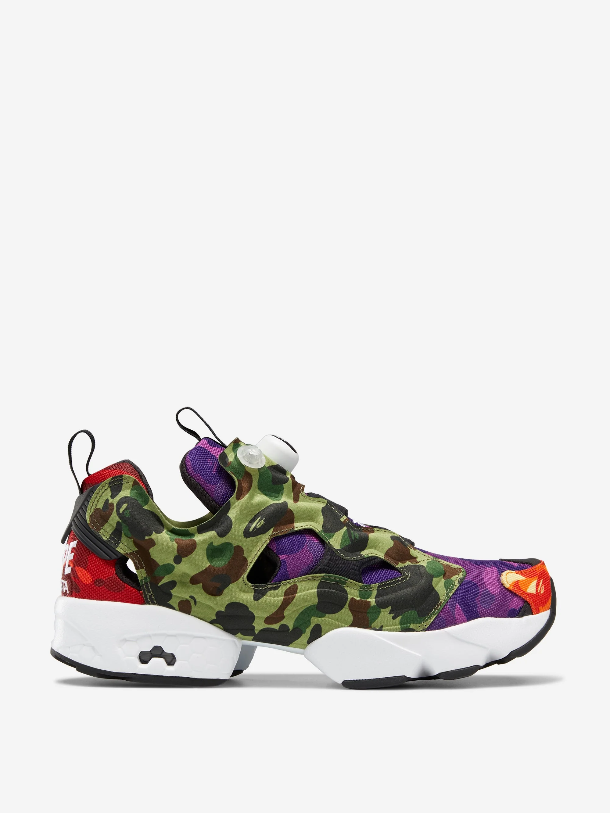 Reebok x Bape Instapump Fury OG - White/Black - Image 2