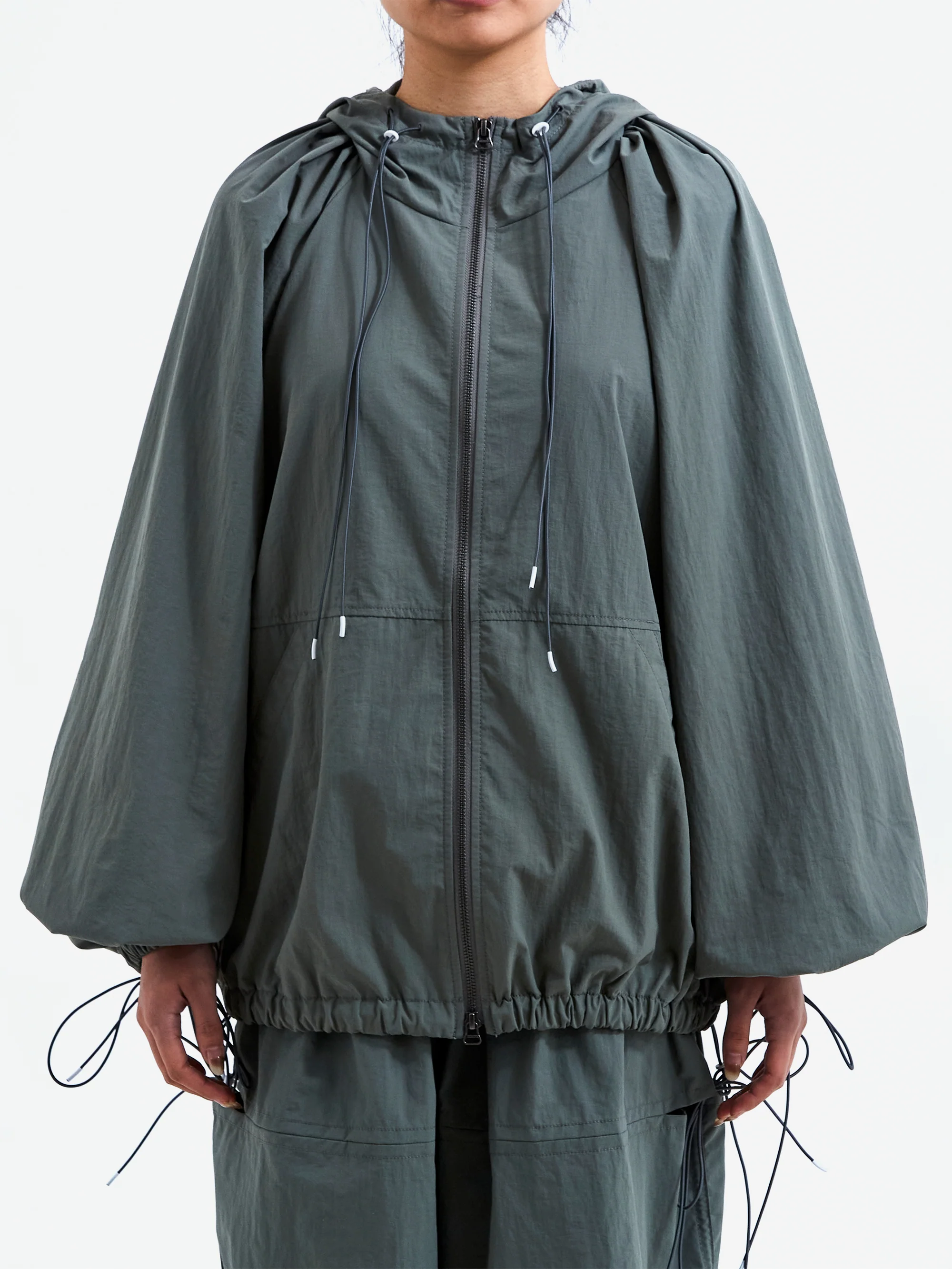RhodolirioN Deck Shell Hoody - Olive - Image 3