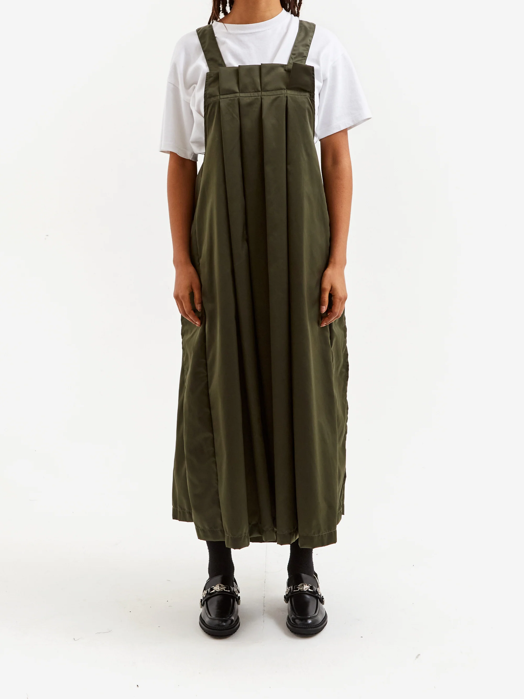 RhodolirioN Jumper Skirt - Army Twill