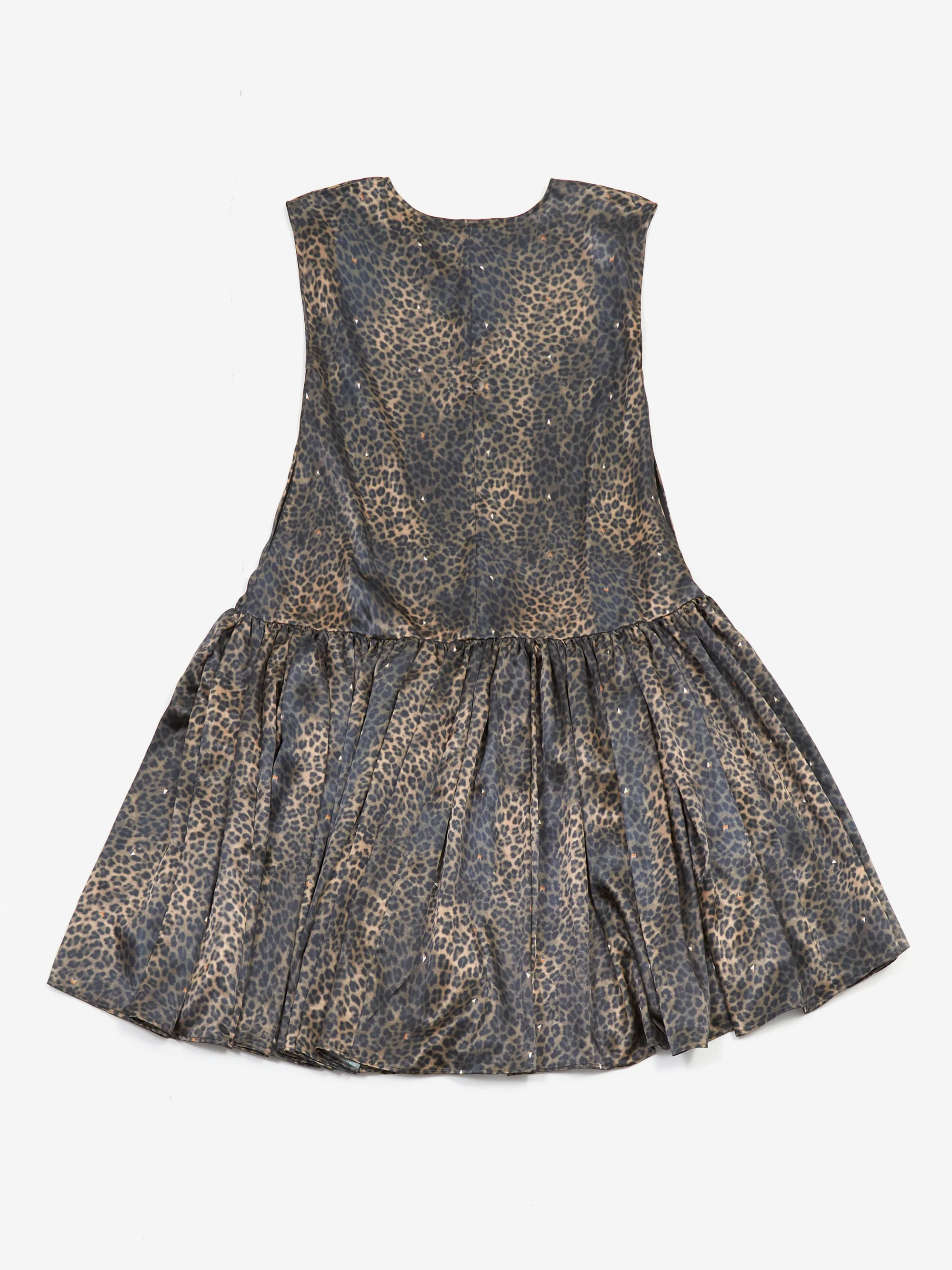 RhodolirioN Sleeveless Dress - Leopard Sateen - Image 6