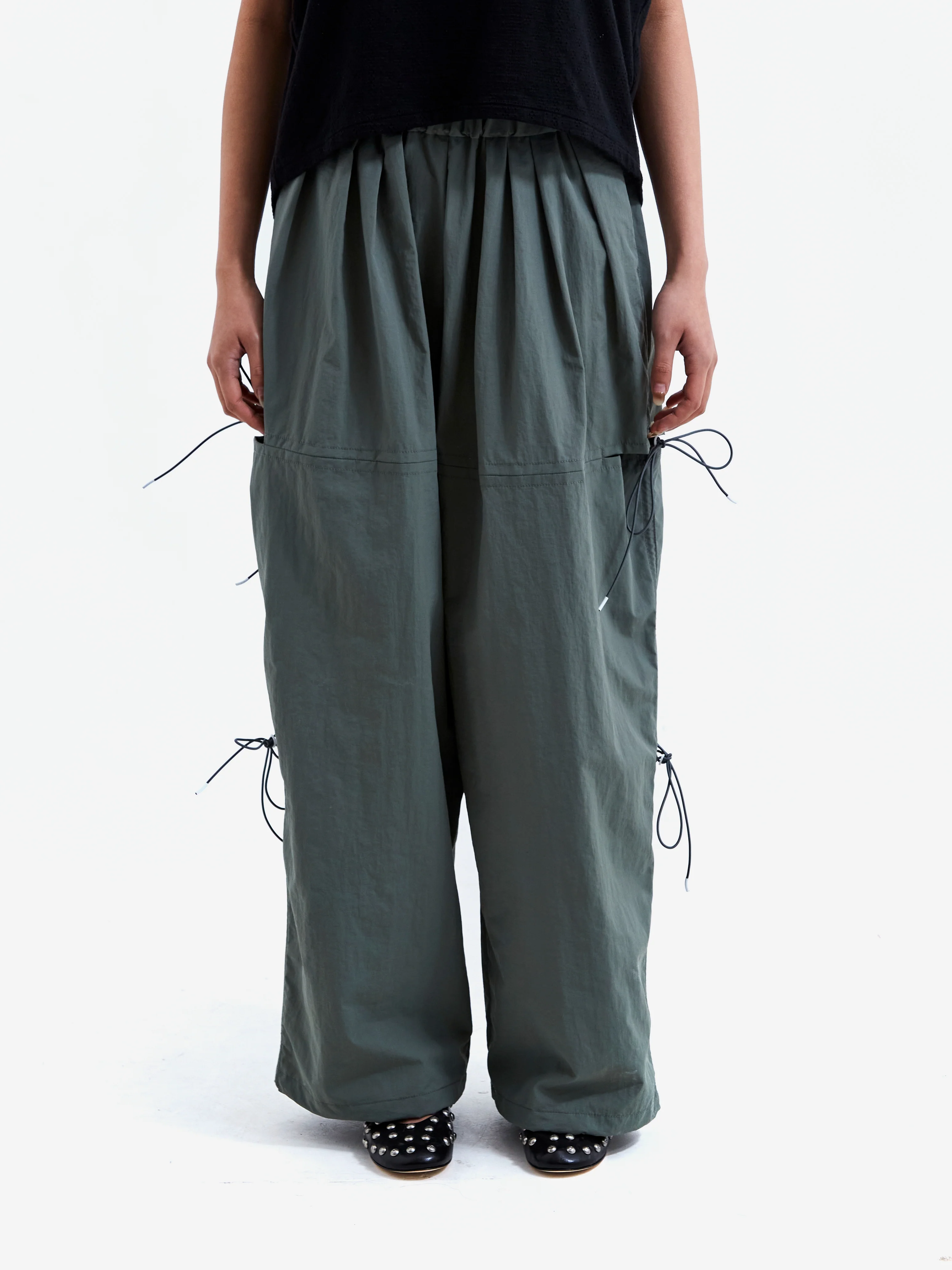 RhodolirioN Strings Pants - Olive