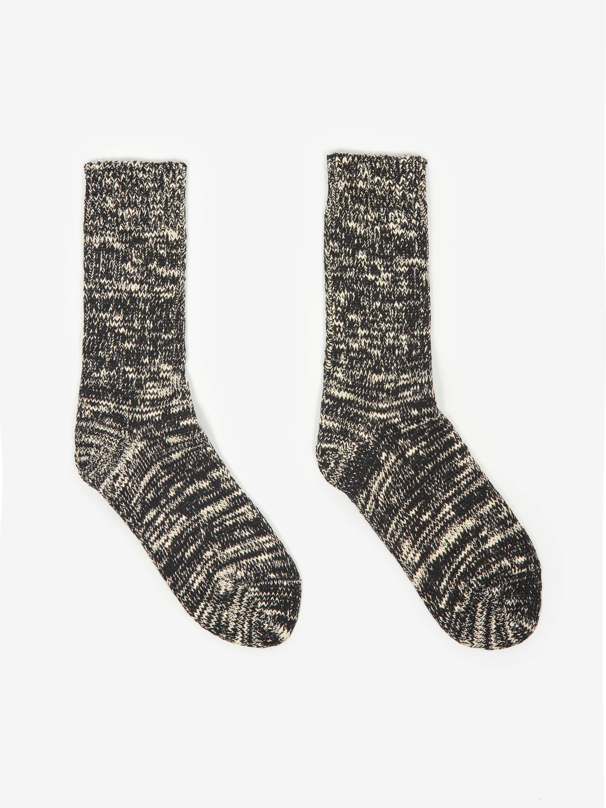 RoToTo R1251 Crew Sock W - Black