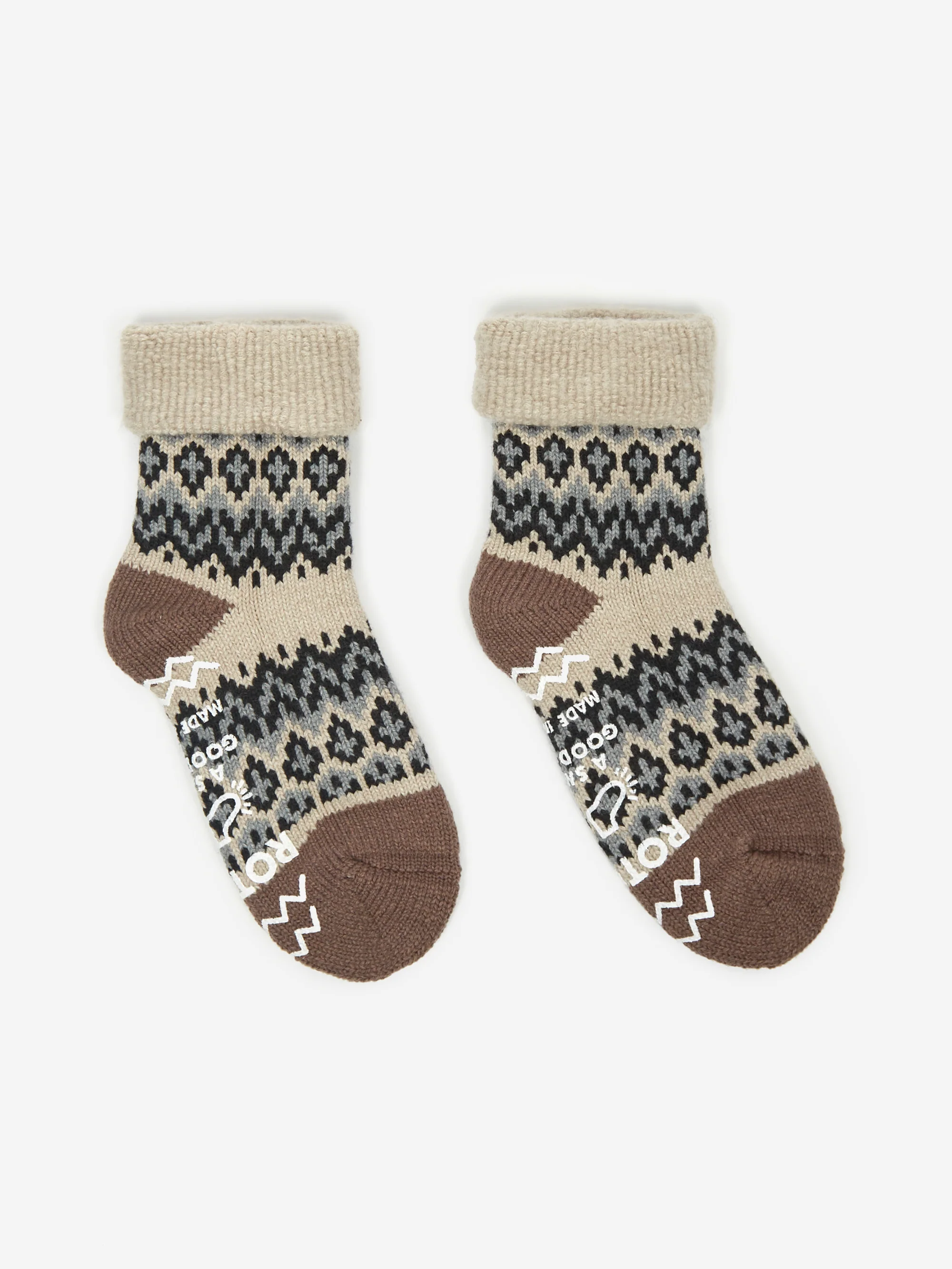 RoToTo R1260 Crew Sock W - Ivory