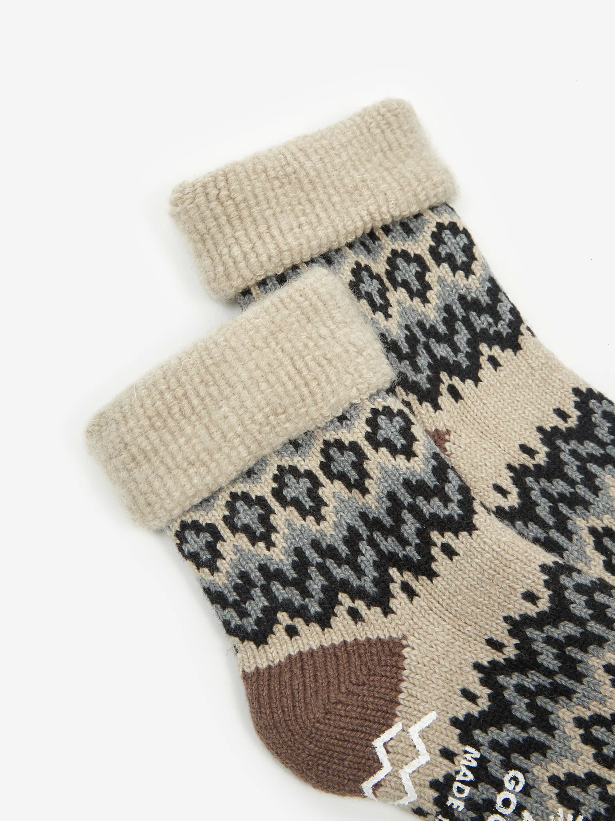 RoToTo R1260 Crew Sock W - Ivory - Image 2