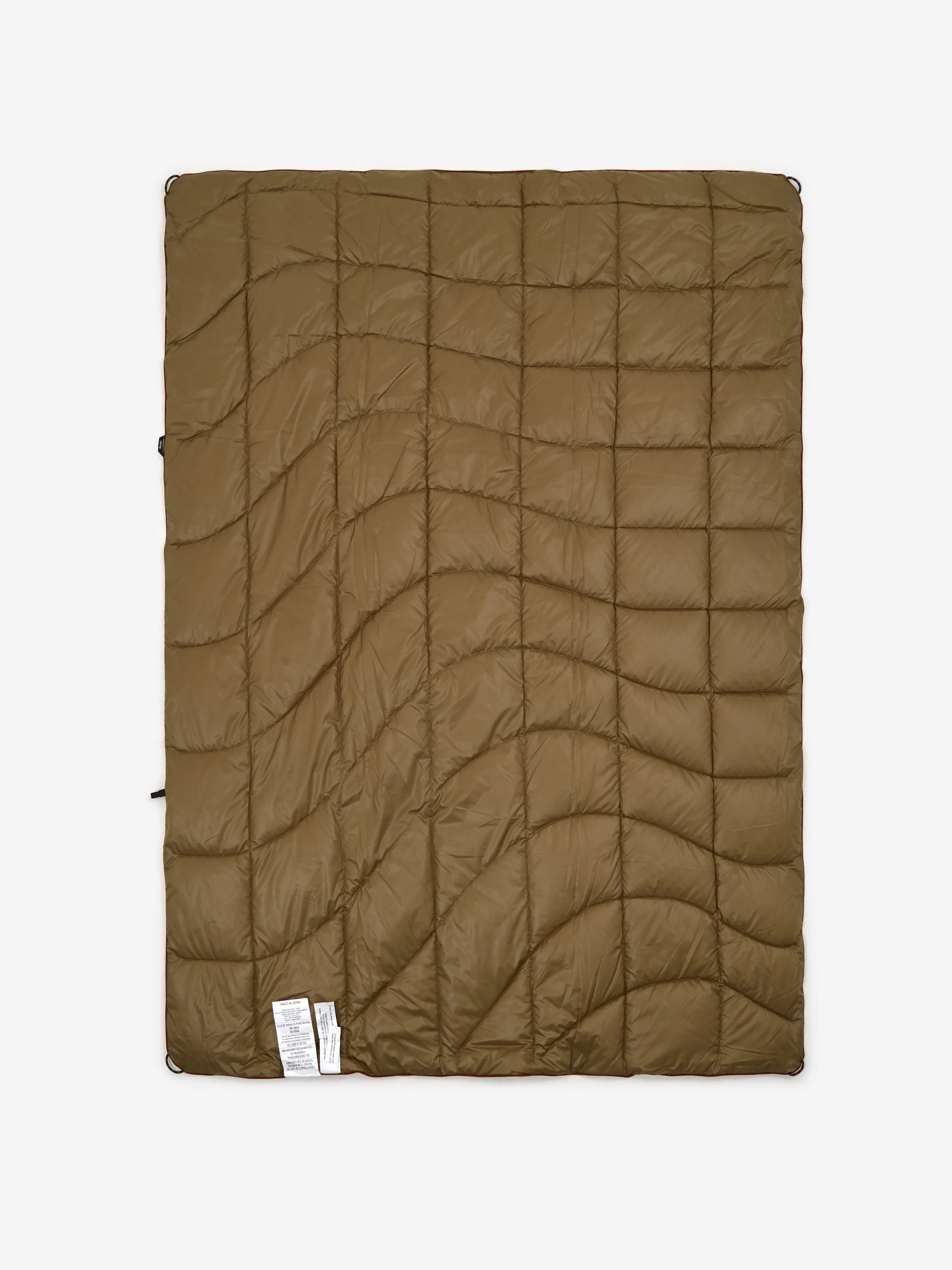 RUMPL x Snow Peak Nanoloft Puffy Blanket - Brown - Image 3