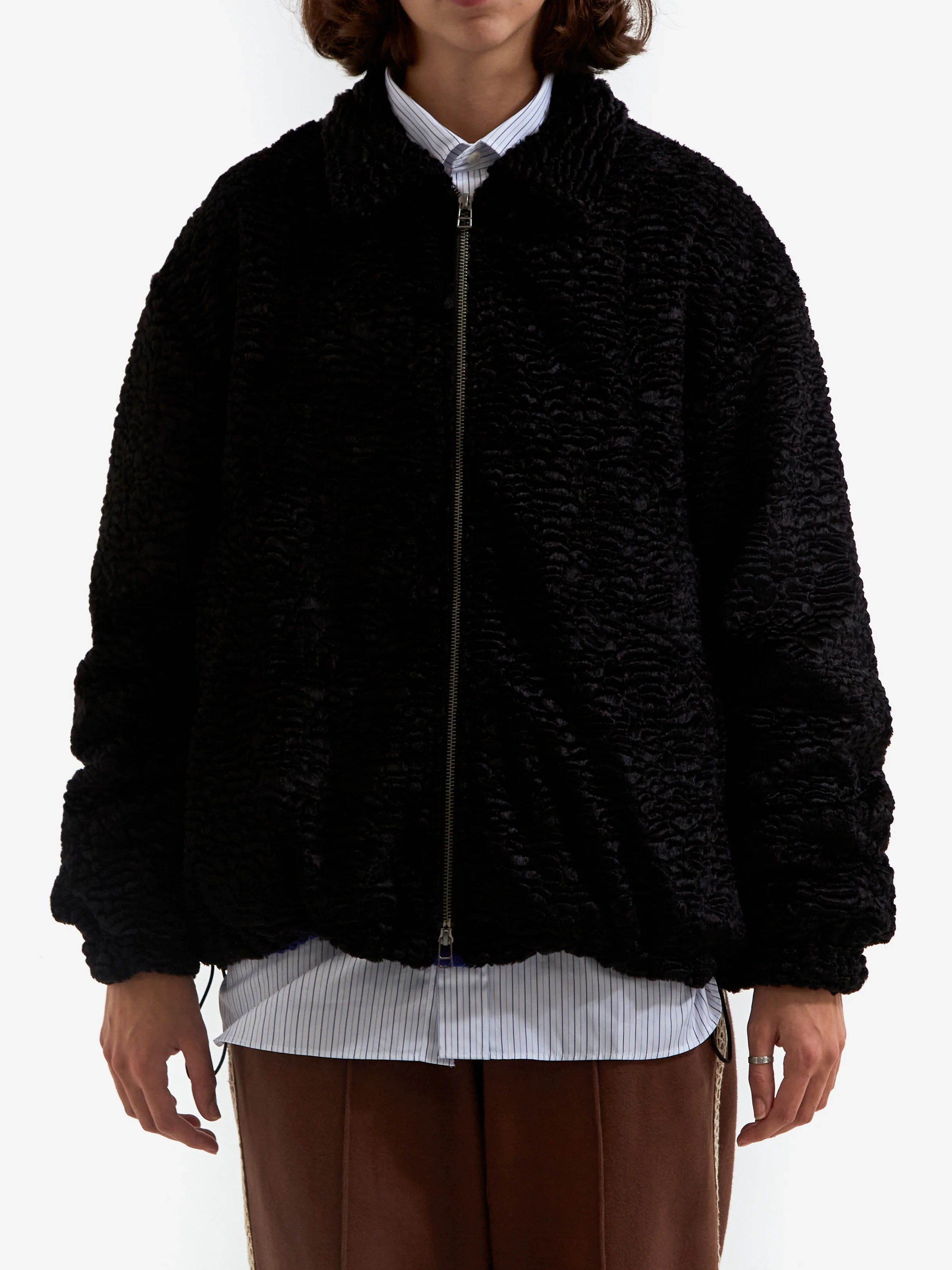s.k. manor hill Field Jacket - Black Persia - Image 4