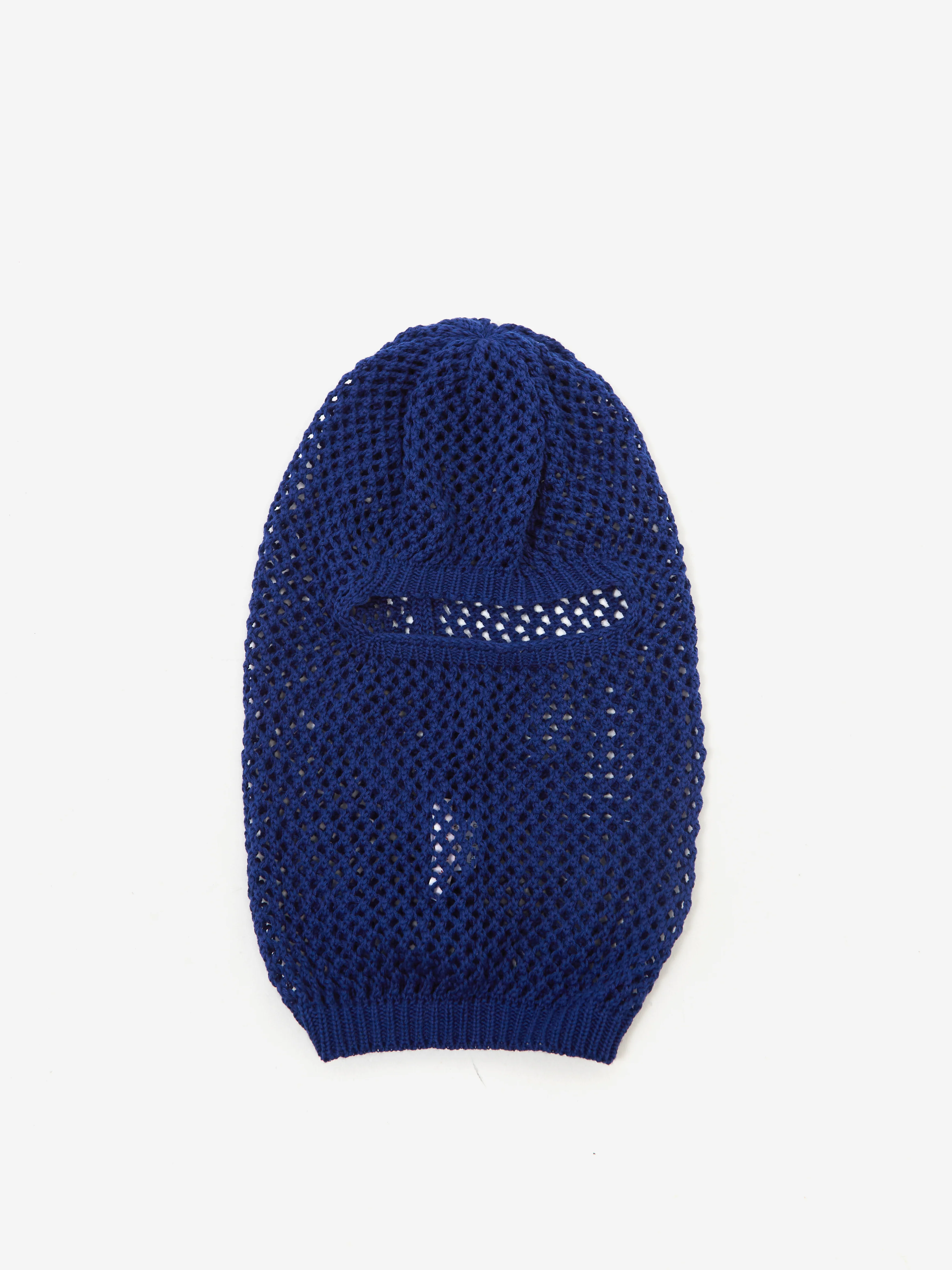 s.k. manor hill Open Knit Ski Mask - Royal Blue Cotton