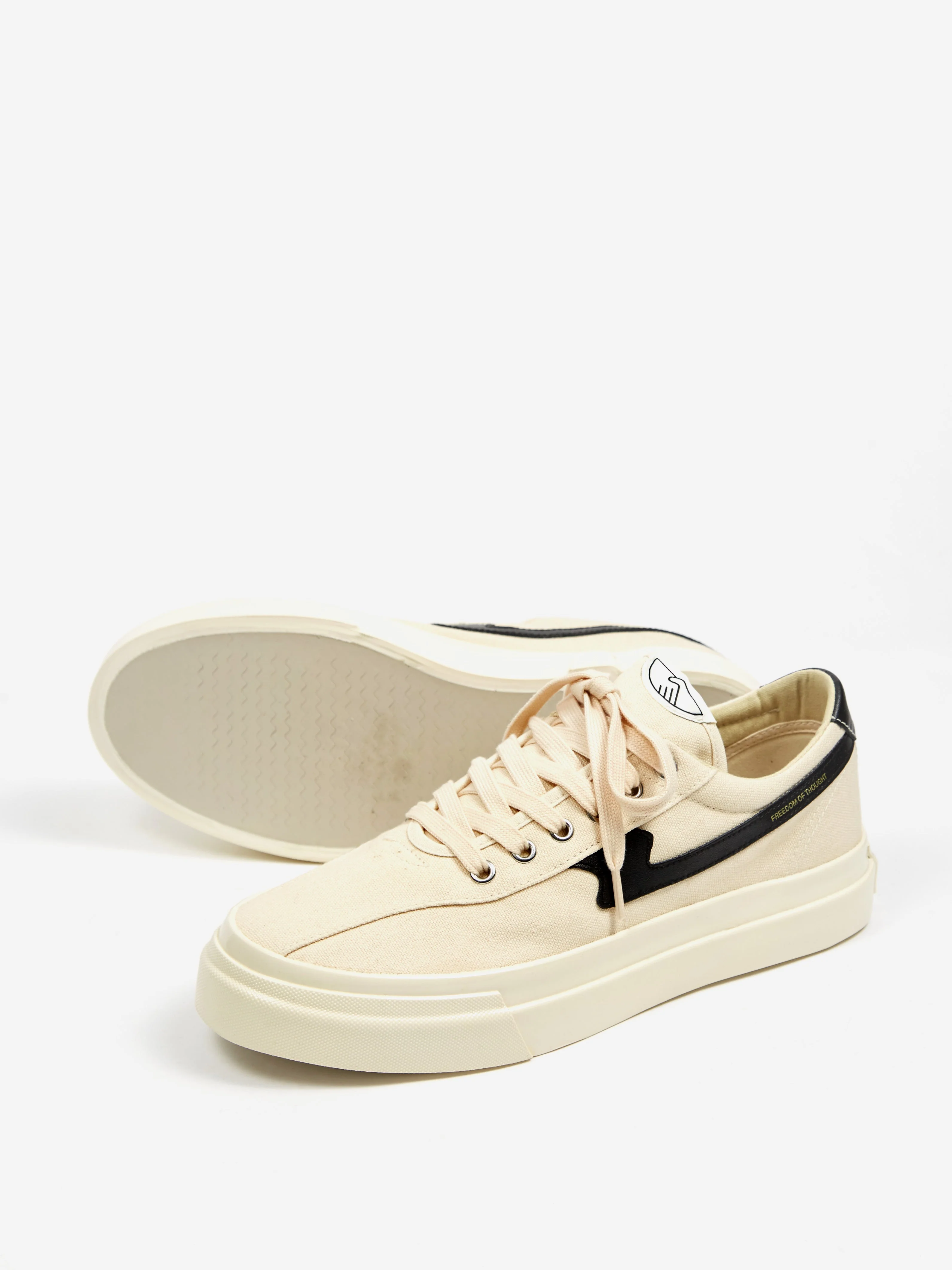 S.W.C Stepney Workers Club Dellow S-Strike Canvas - Ecru/Black - Image 7