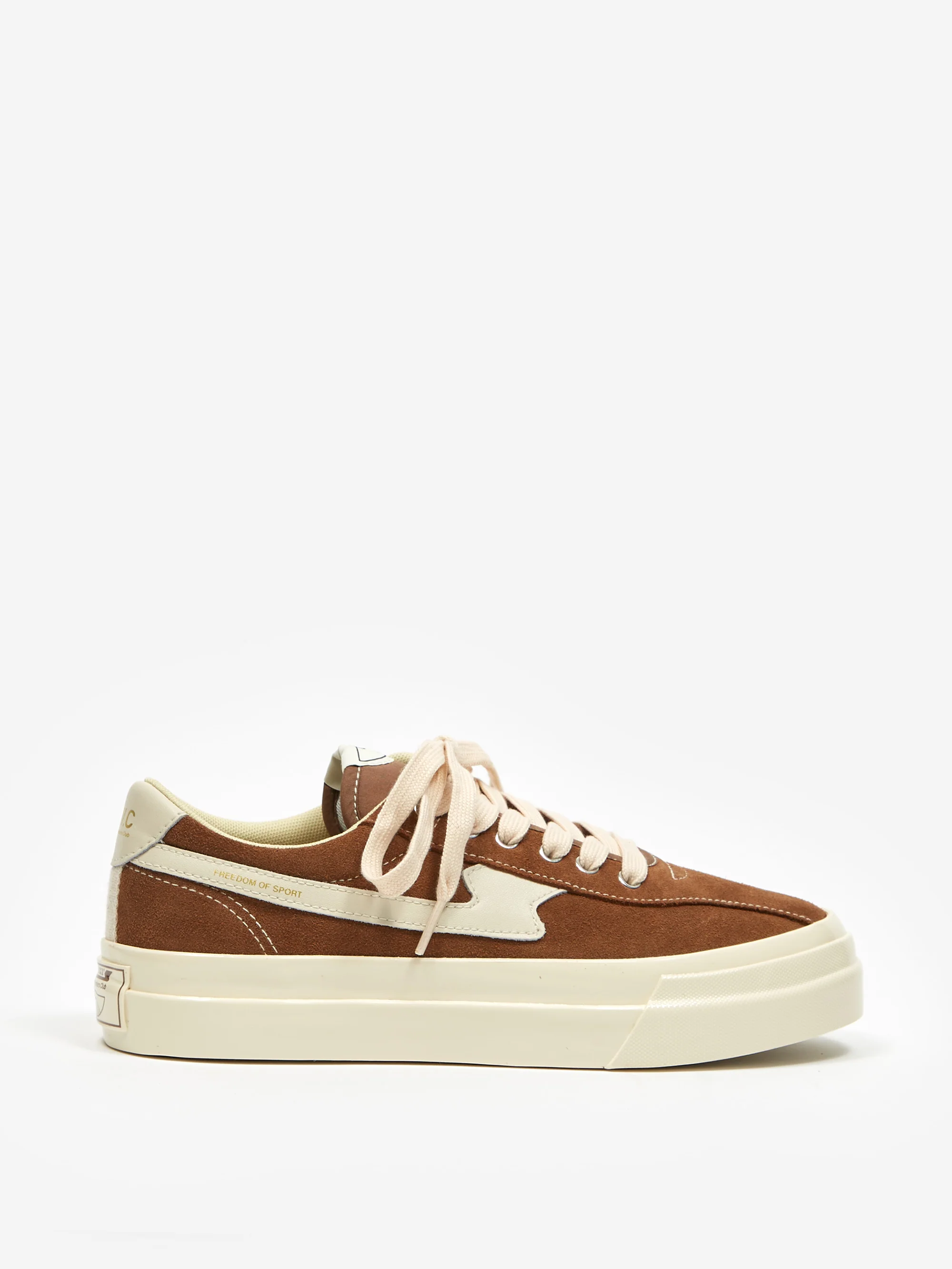 S.W.C Stepney Workers Club Dellow S-Strike Suede W - Bark/Ecru