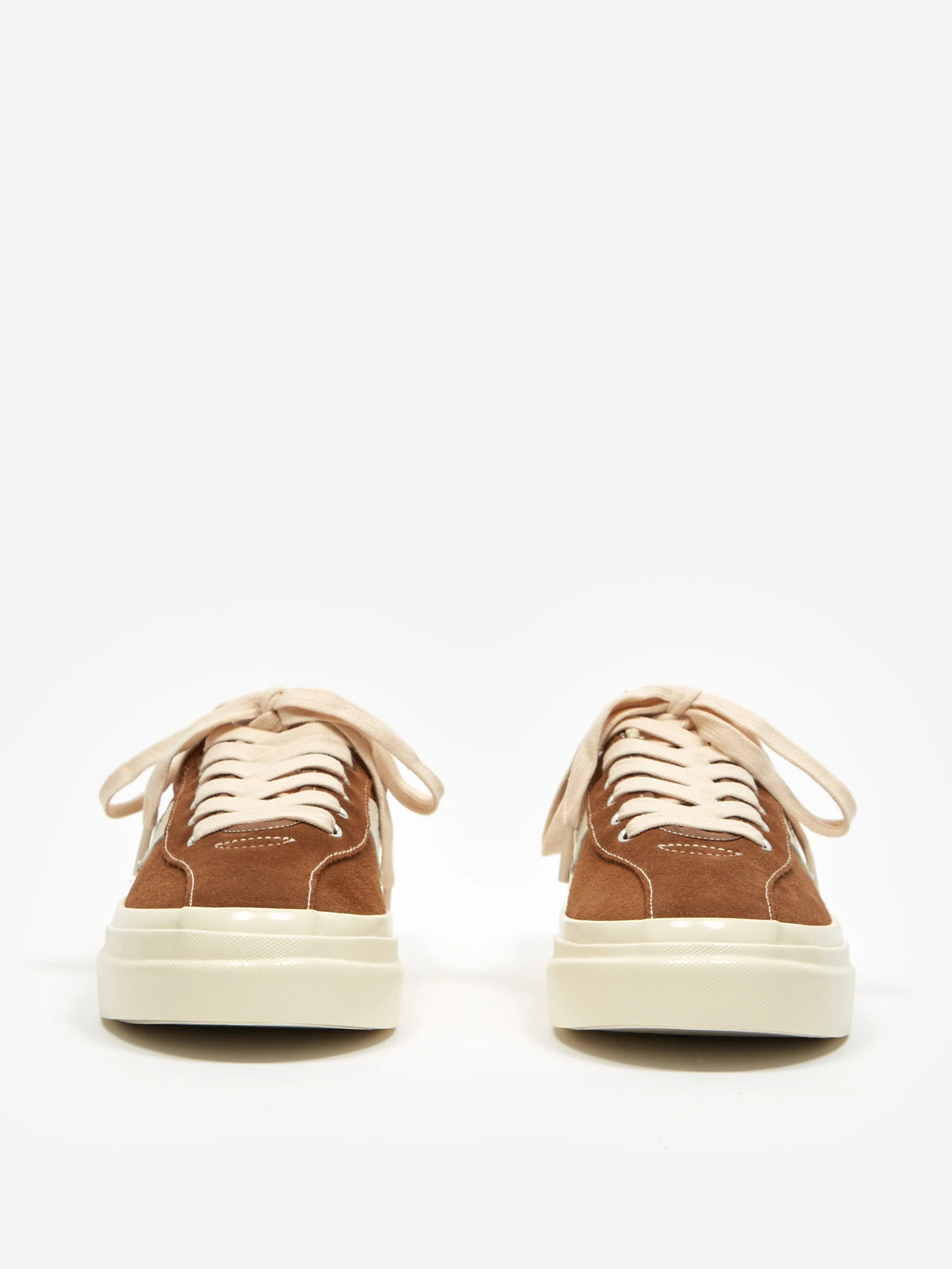 S.W.C Stepney Workers Club Dellow S-Strike Suede W - Bark/Ecru - Image 3