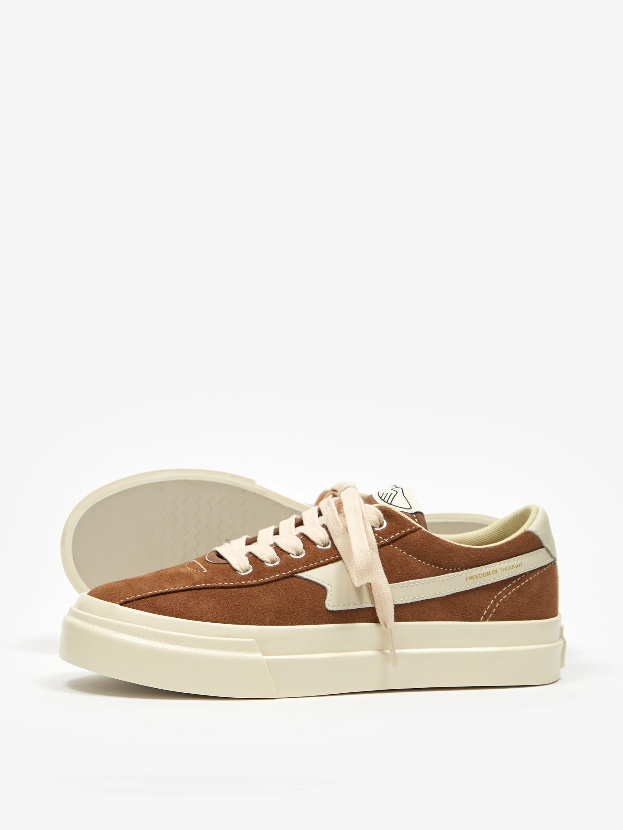 S.W.C Stepney Workers Club Dellow S-Strike Suede W - Bark/Ecru - Image 7