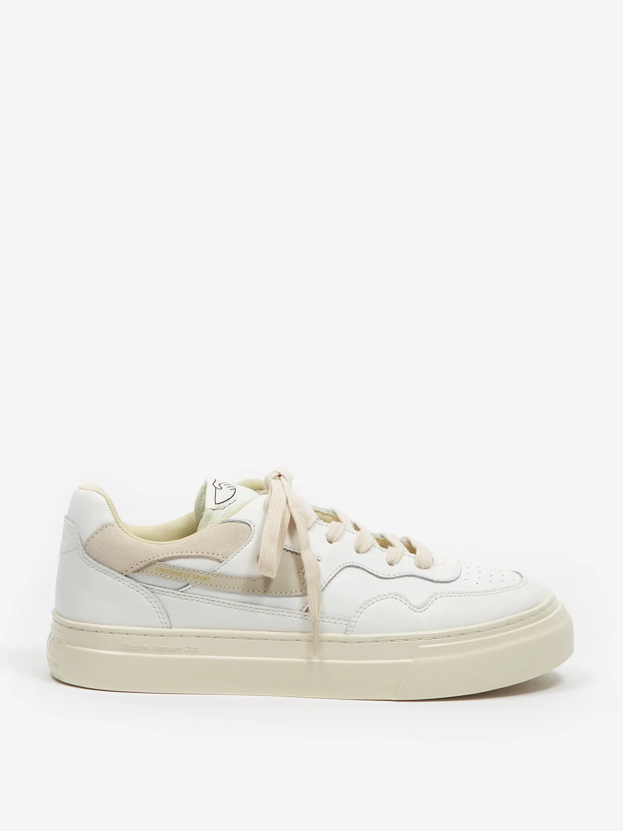 S.W.C Stepney Workers Club Pearl S-Strike Leather - White/Putty