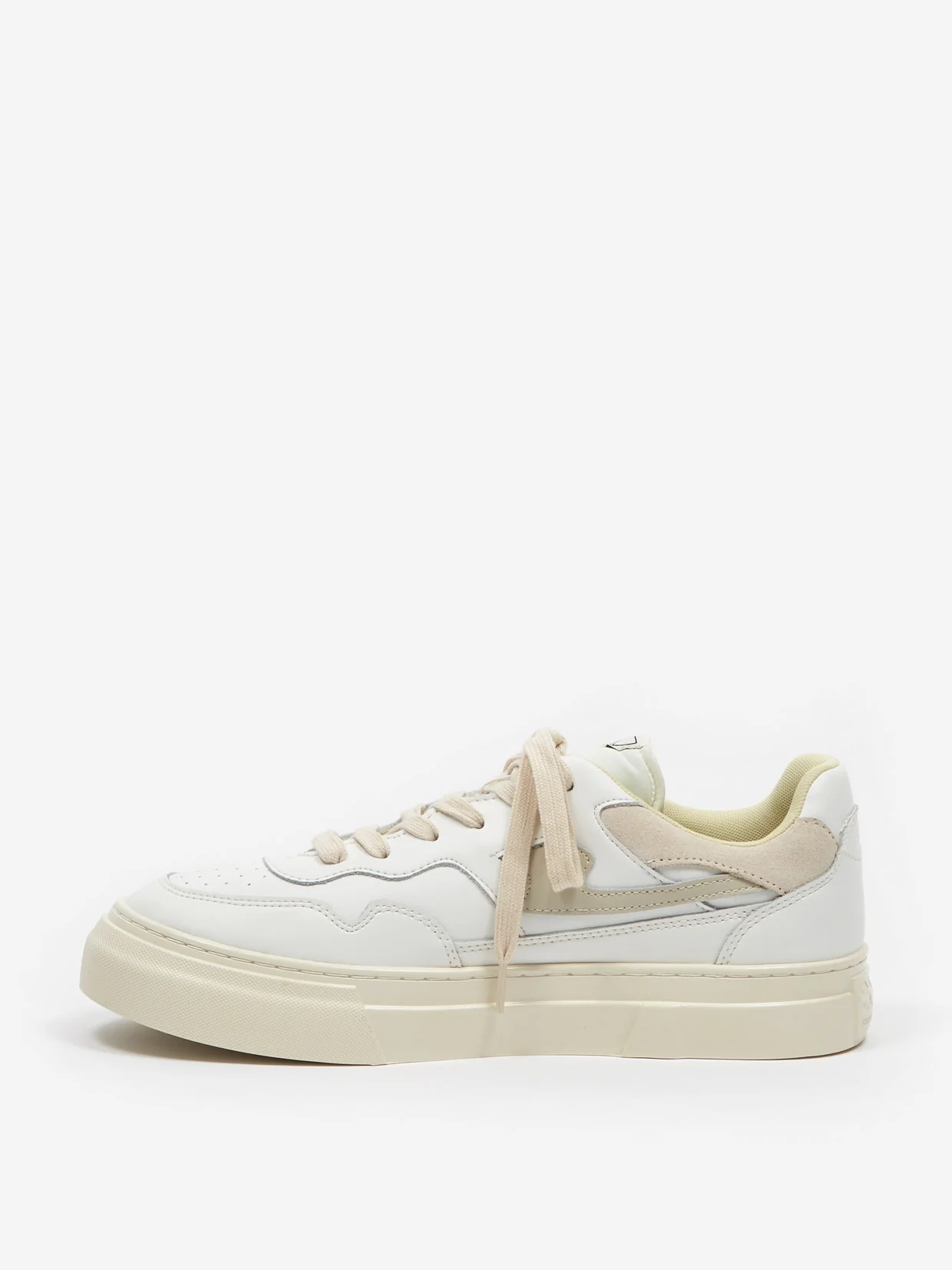 S.W.C Stepney Workers Club Pearl S-Strike Leather - White/Putty - Image 4