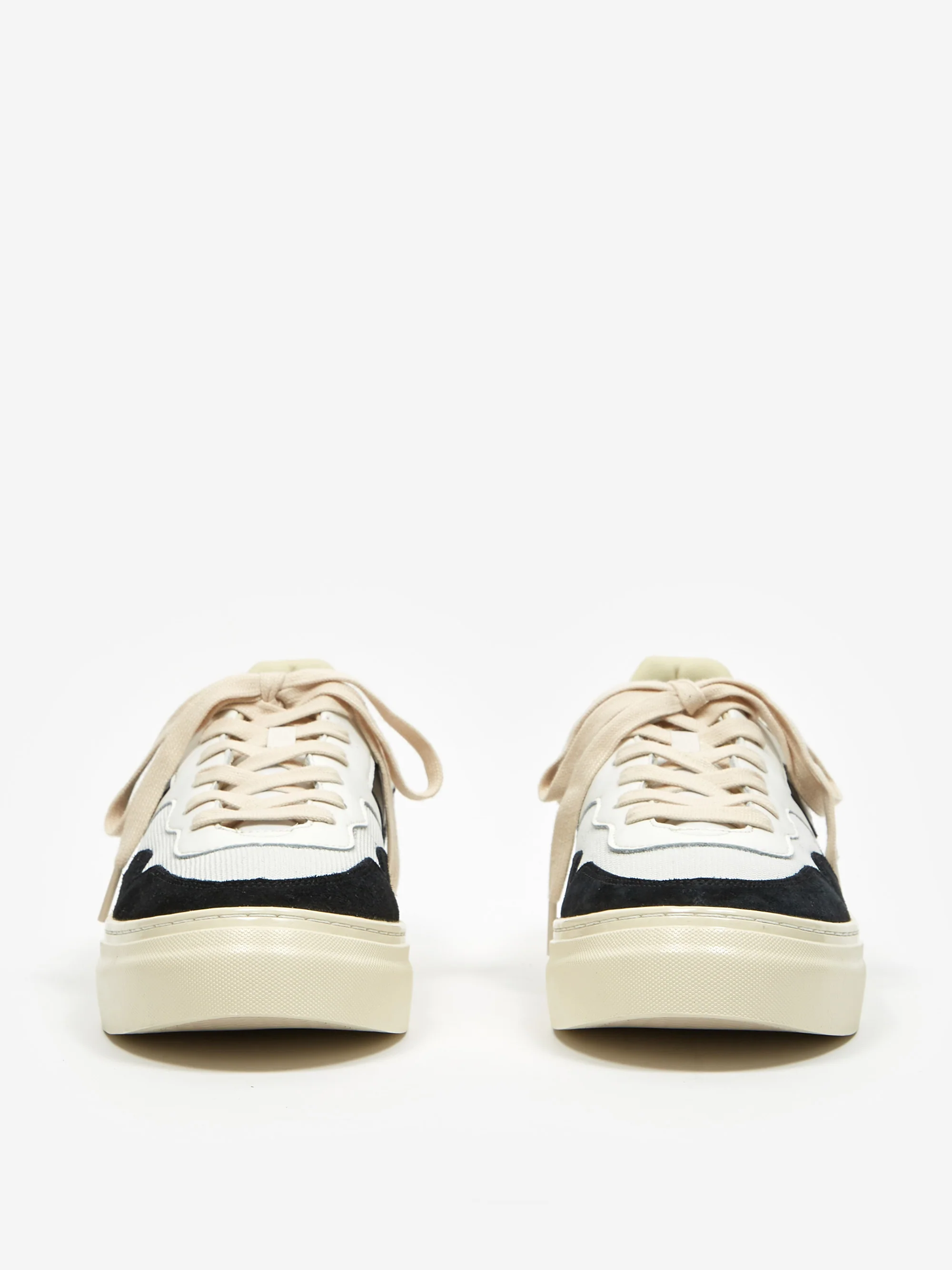 S.W.C Stepney Workers Club Pearl S-Strike Suede Mix - White/Black - Image 3