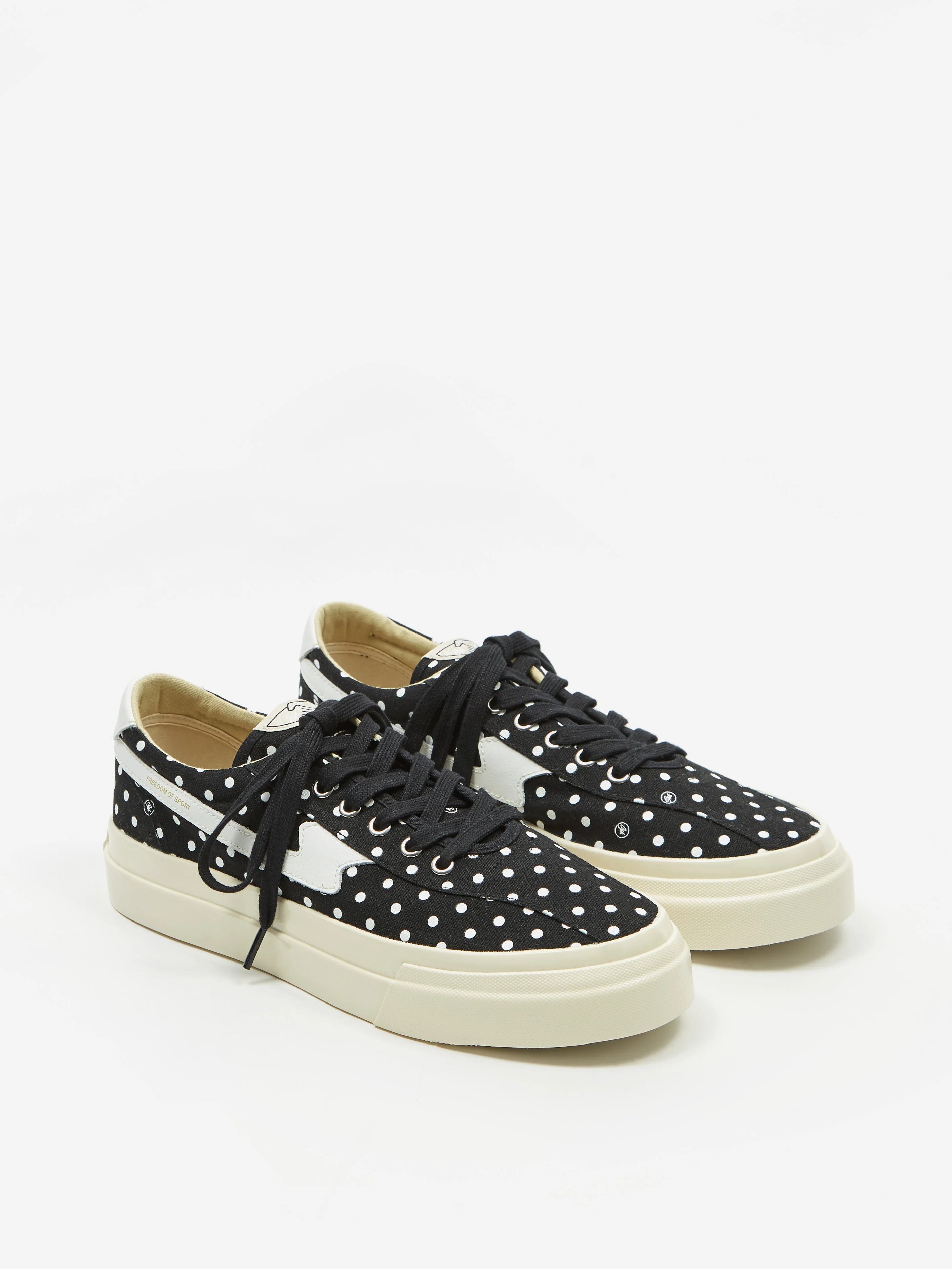 S.W.C Stepney Workers Club x Goodhood Dellow S-Strike - Black/White GH Polka - Image 10