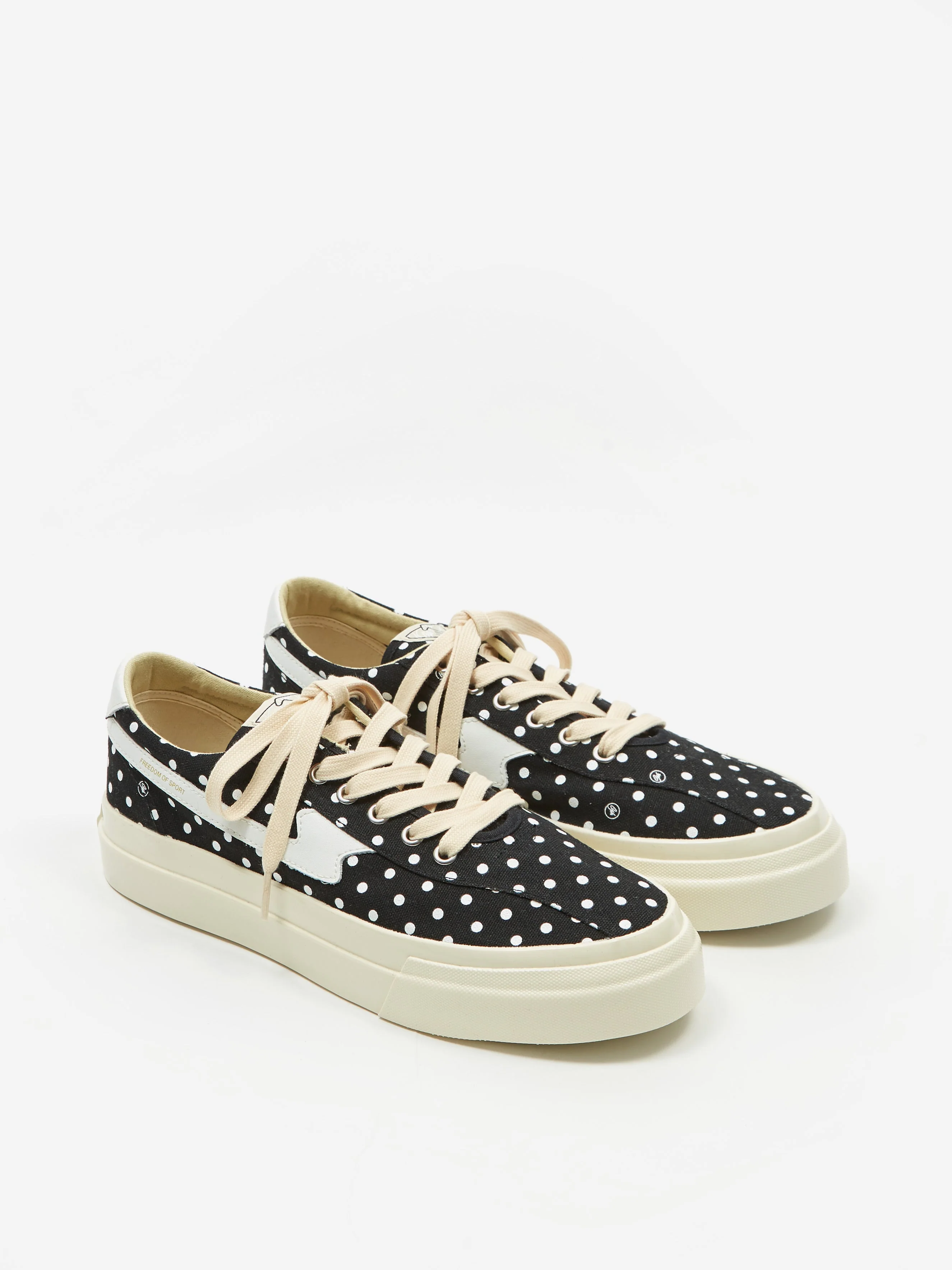S.W.C Stepney Workers Club x Goodhood Dellow S-Strike - Black/White GH Polka - Image 2