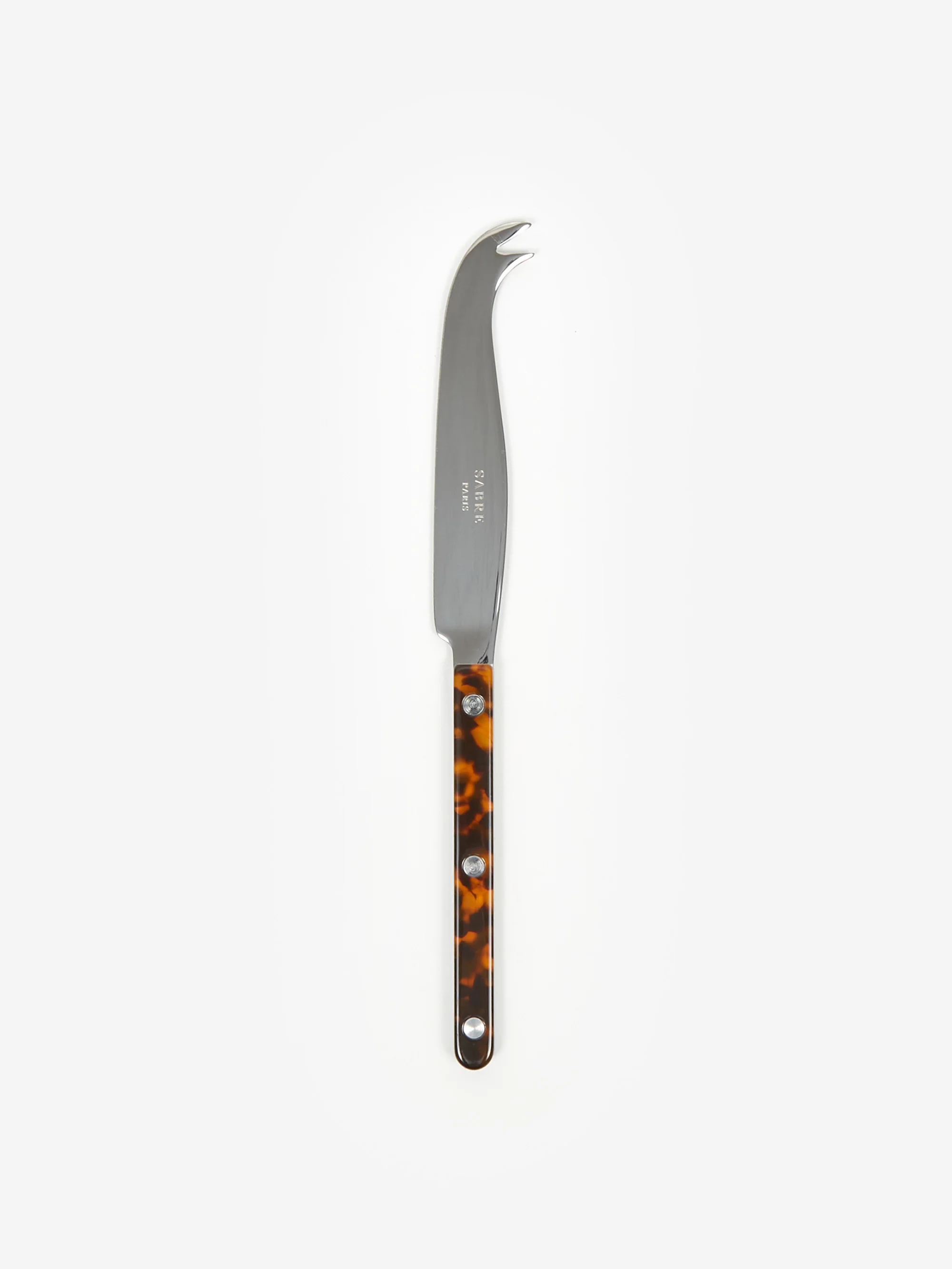 Sabre Cheese Knife - Faux Tortoise