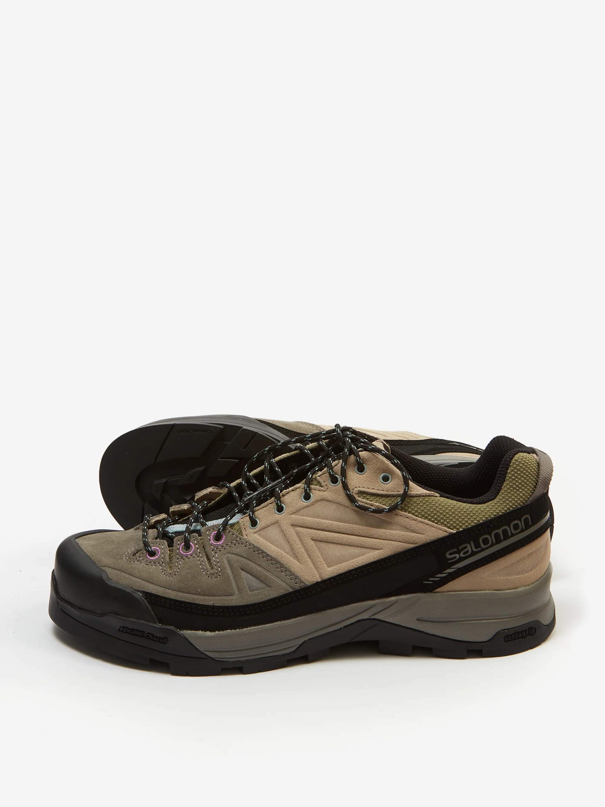 Salomon X-ALP LTR - Pewter/Vintage Khaki/Black - Image 7