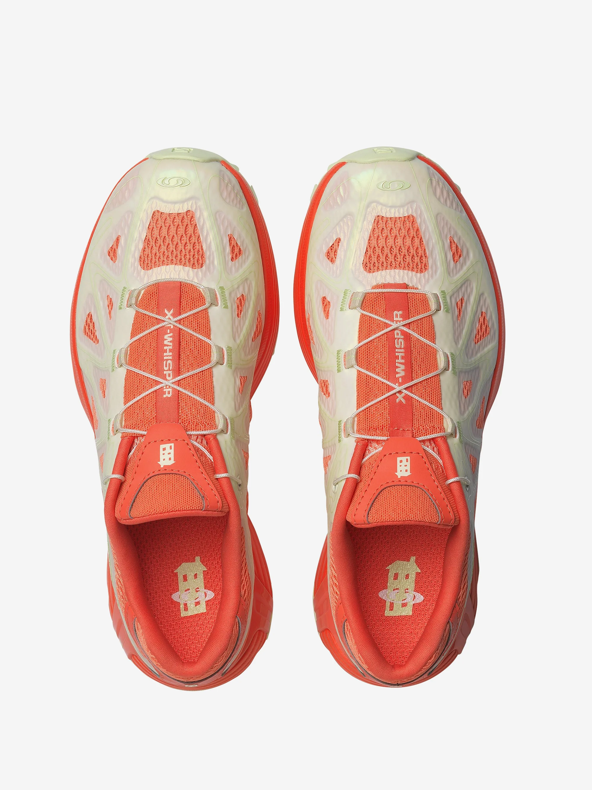 Salomon x Ama Lou XT-Whisper - Vanilla Ice/Fusion Coral/Emberglow - Image 3