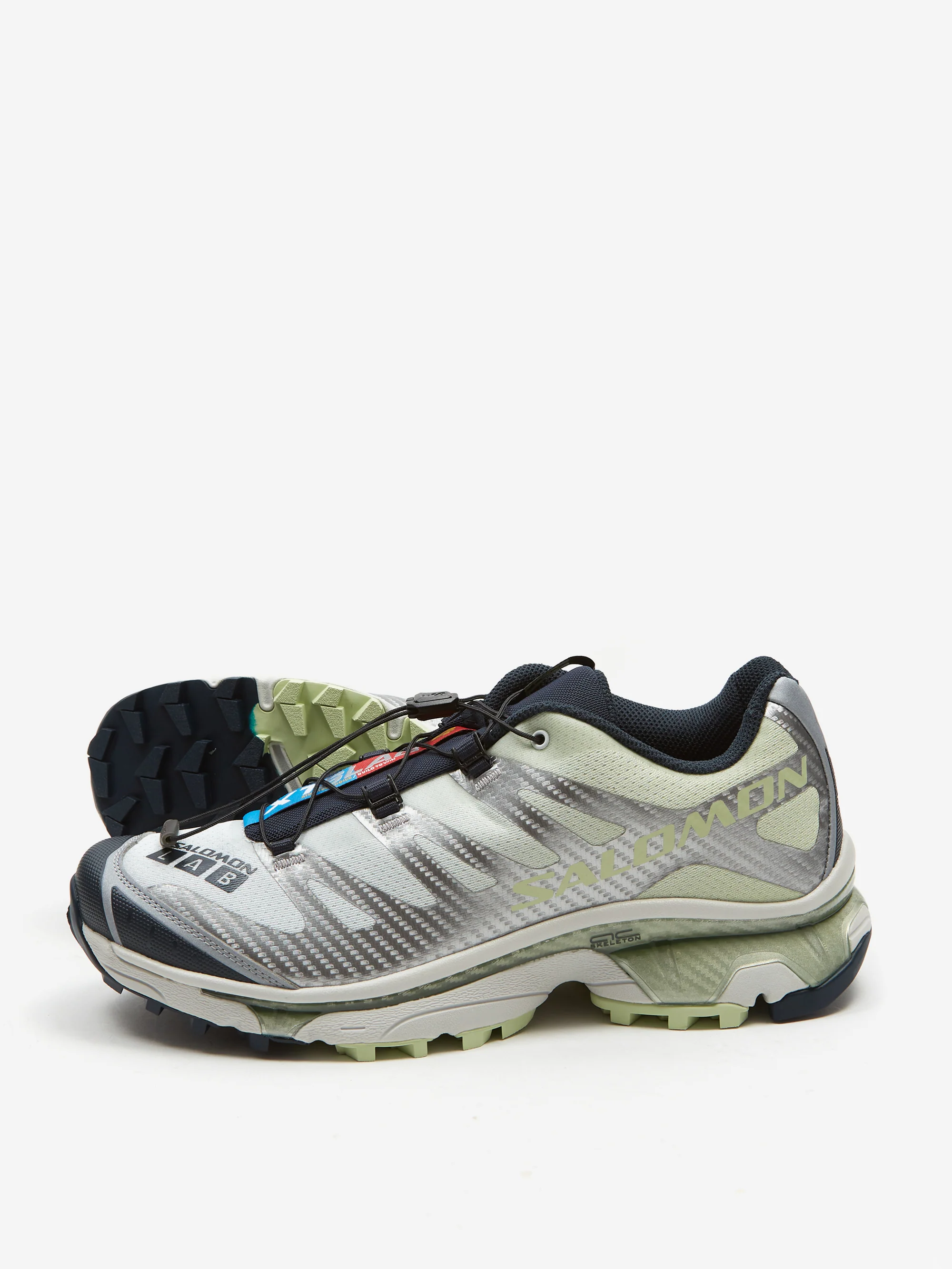 Salomon XT-4 OG - Carbon/Celadon Green/Silver Reflective - Image 7