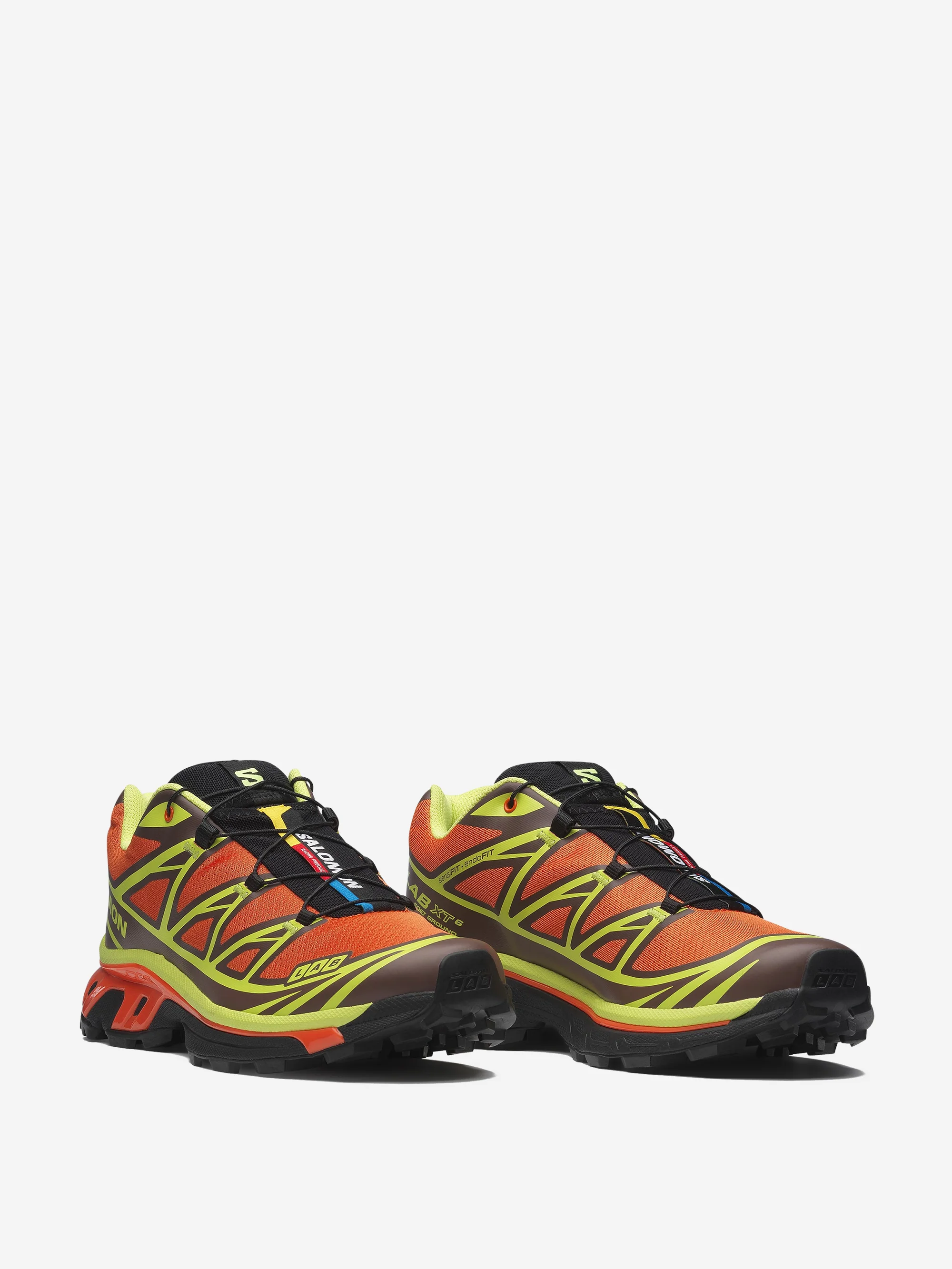 Salomon XT-6 - Red Orange/Sharp Green/Black - Image 2
