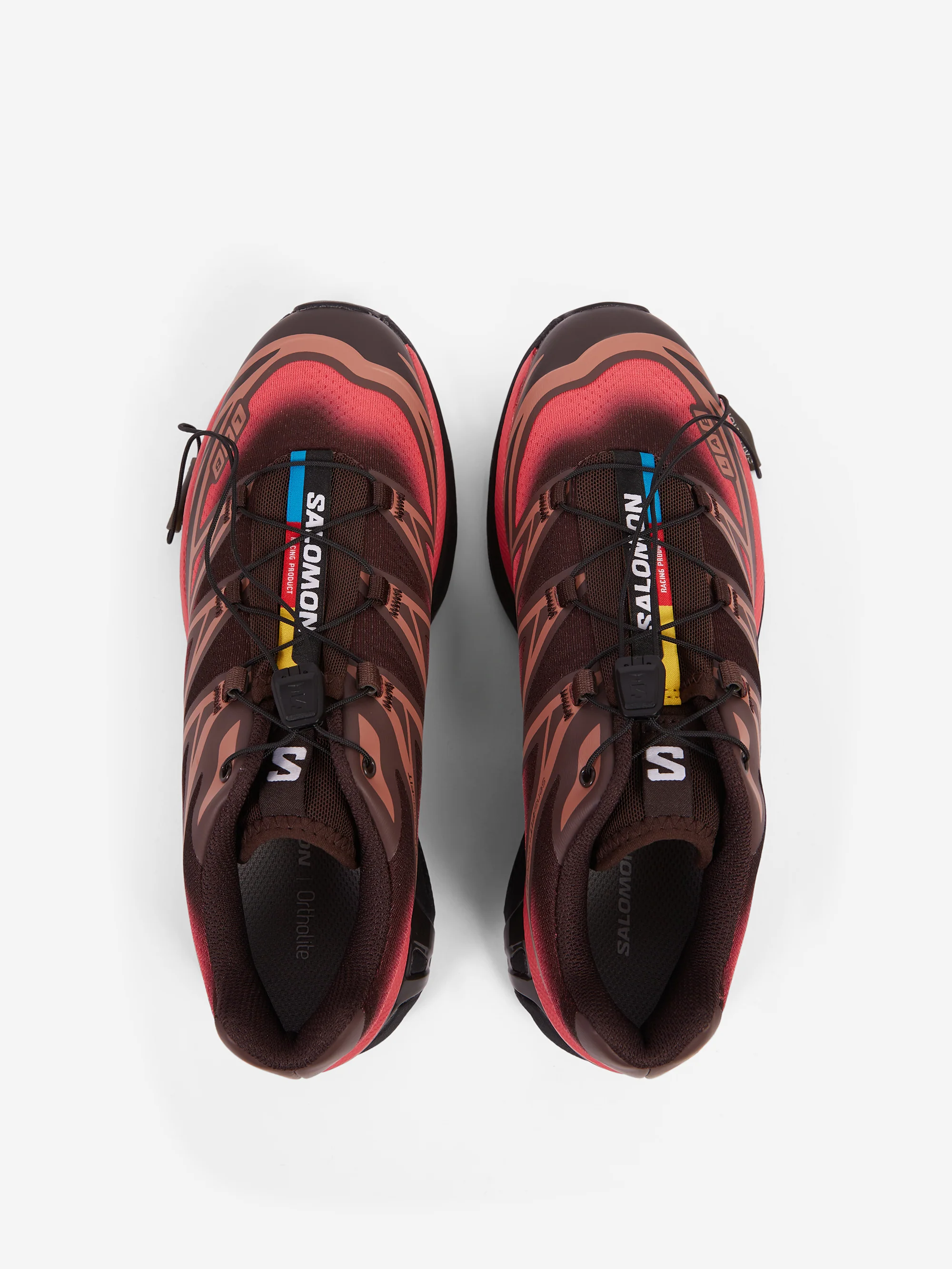 Salomon XT-6 Skyline - Black Coffee/French Roast/Rouge Red - Image 5