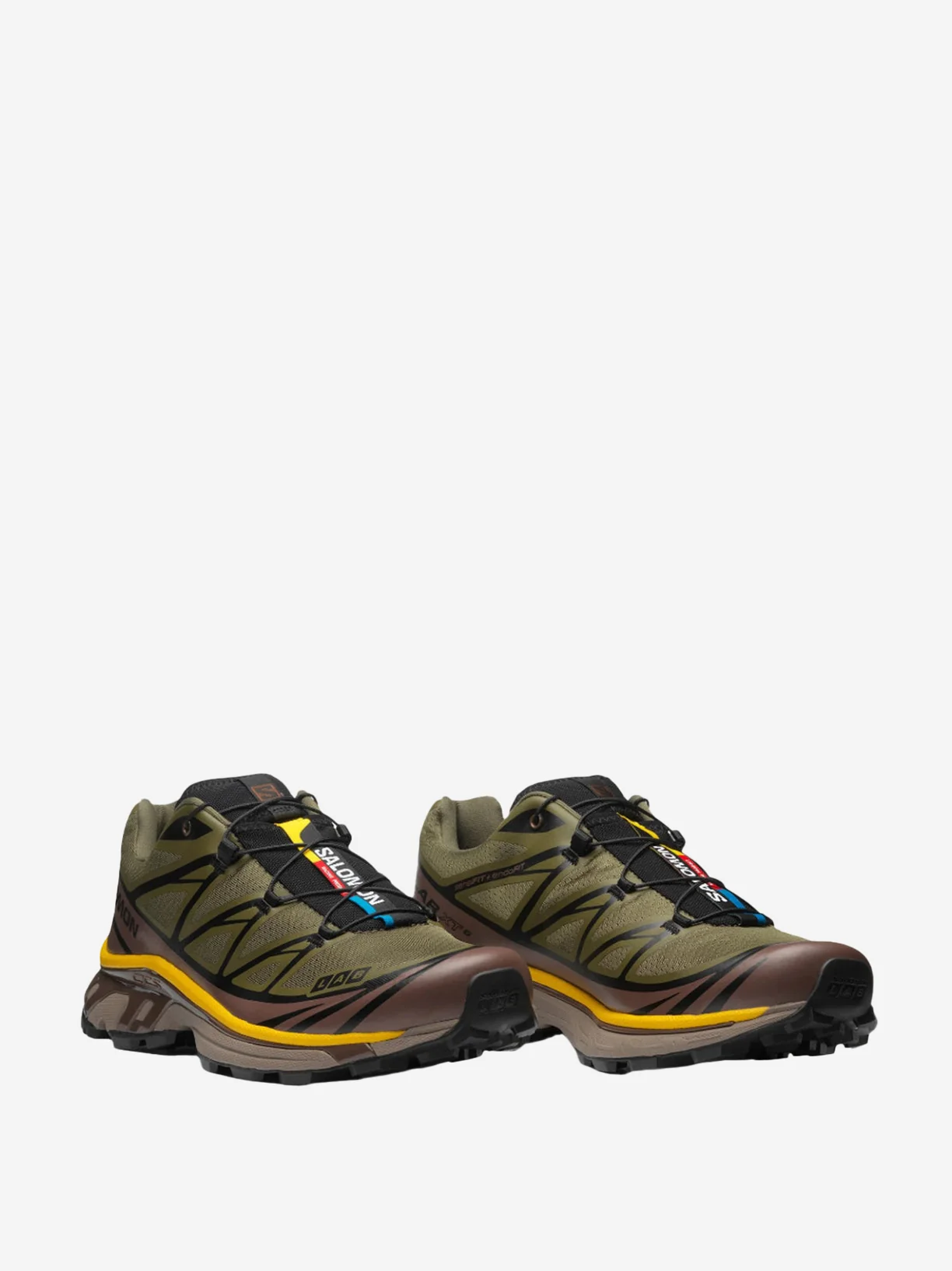 Salomon XT-6 W - Olive Night/Black/Sulphur - Image 2