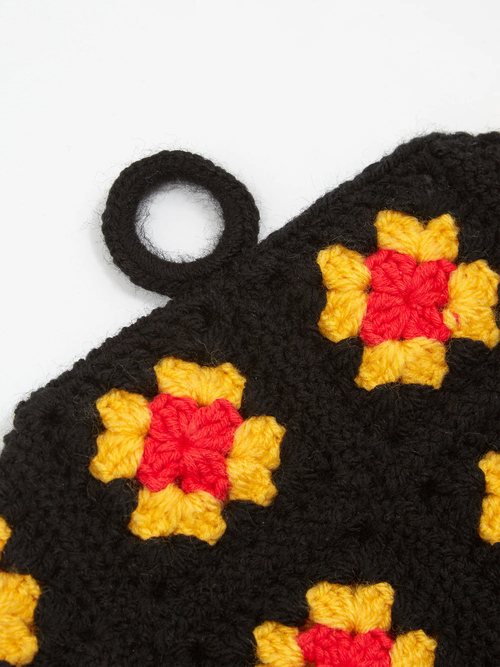 Sam Pomeroy Crochet Beanie - Black - Image 2