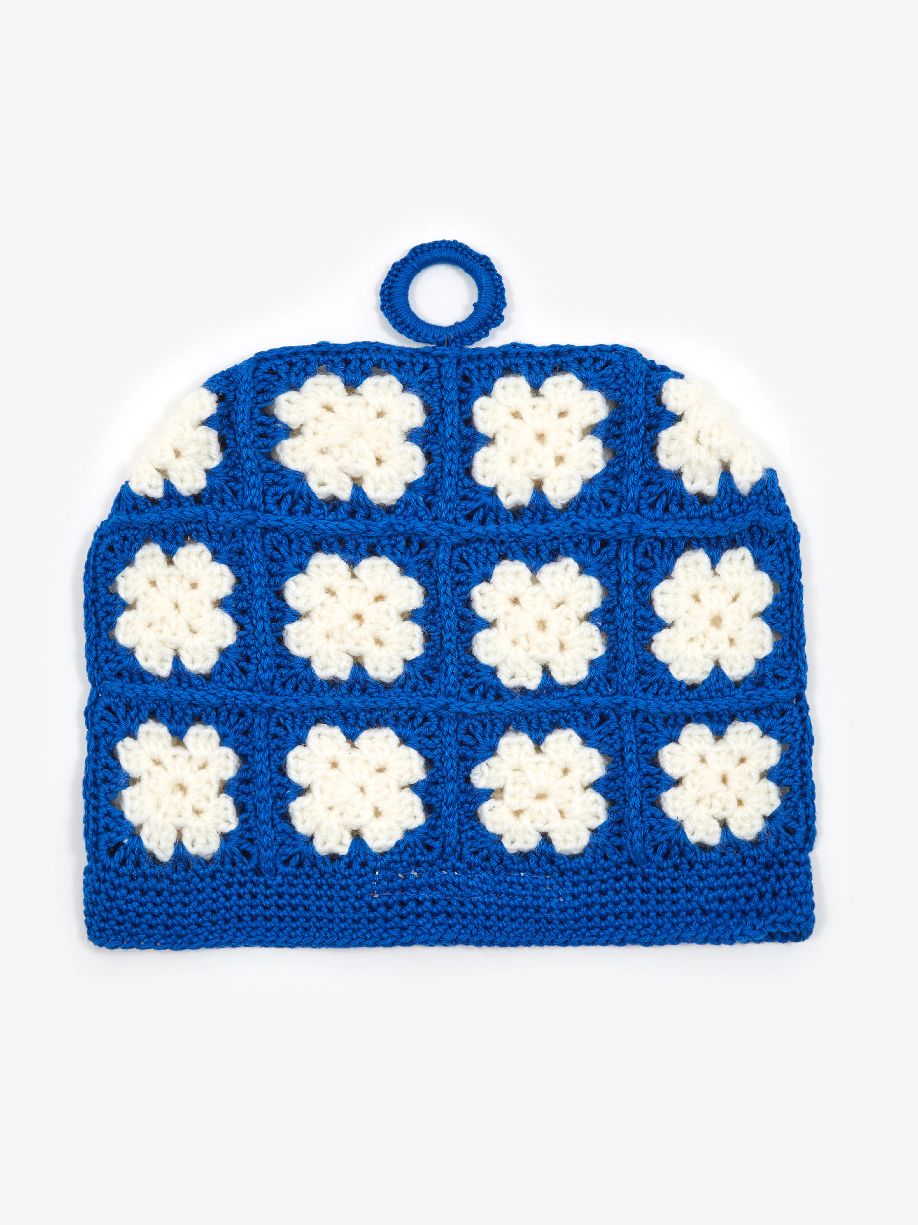 Sam Pomeroy Crochet Beanie - Royal Blue