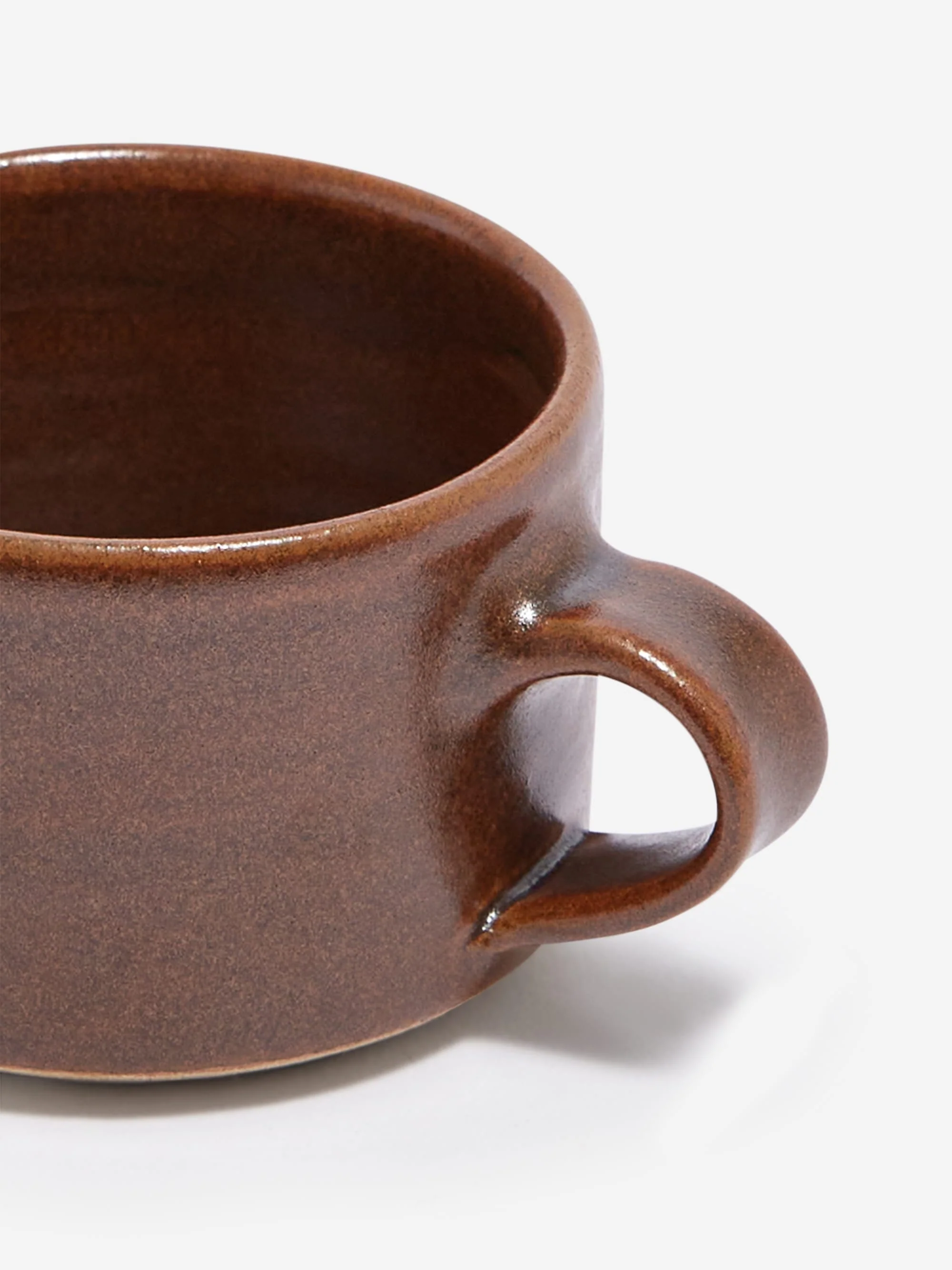San San Ceramics Short Mug - Russet - Image 2