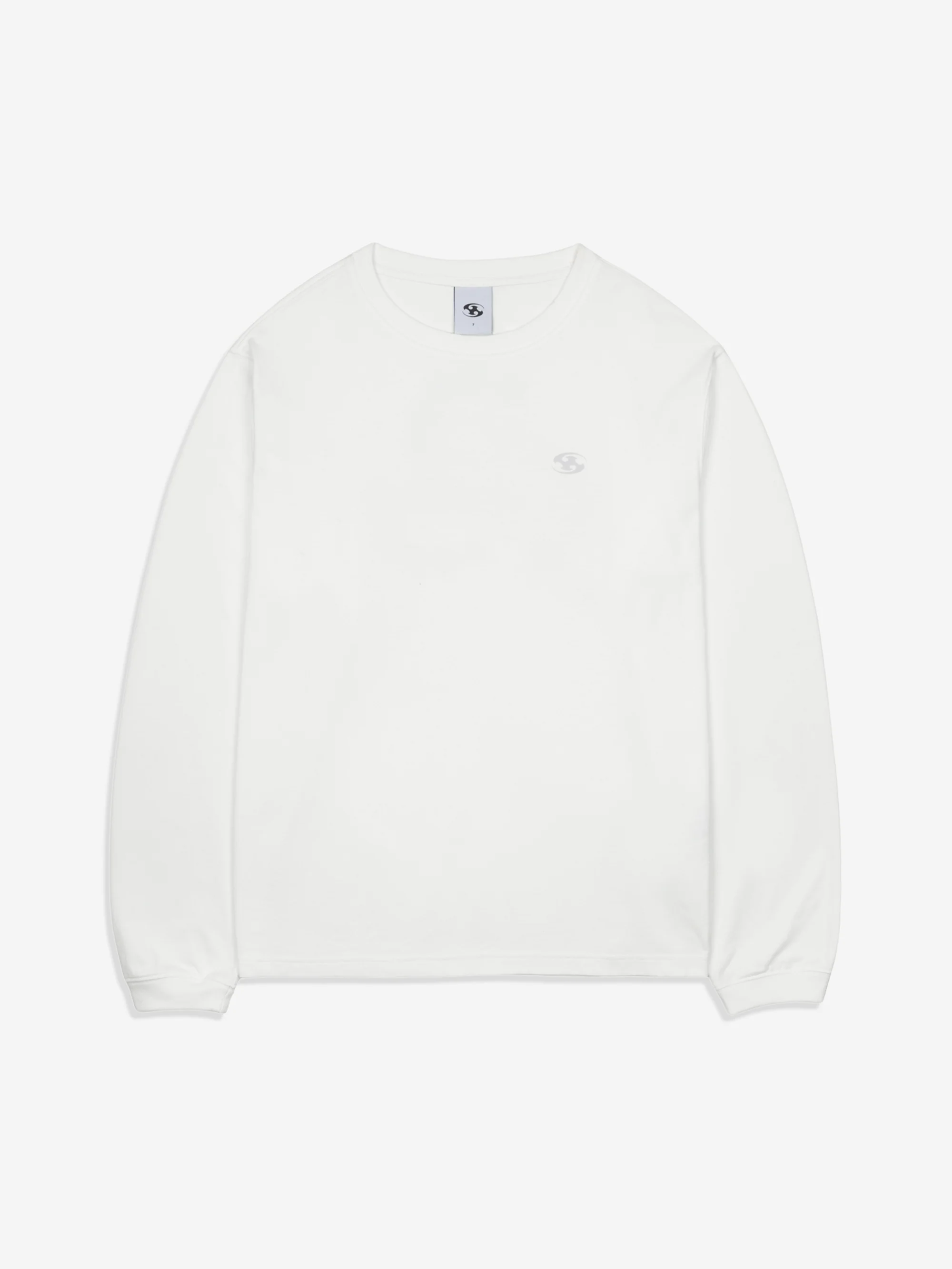 San San Gear Logo Long Sleeve - White