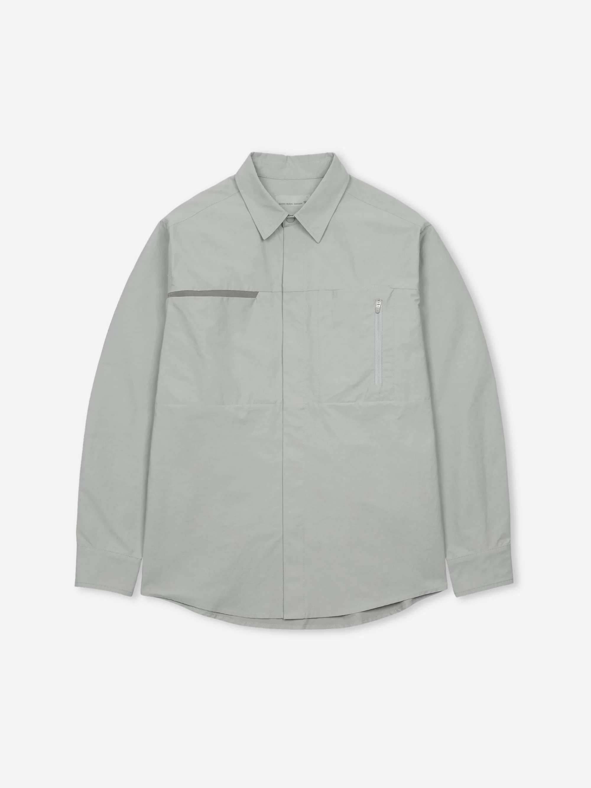 San San Gear Pocket Shirt - Light Grey
