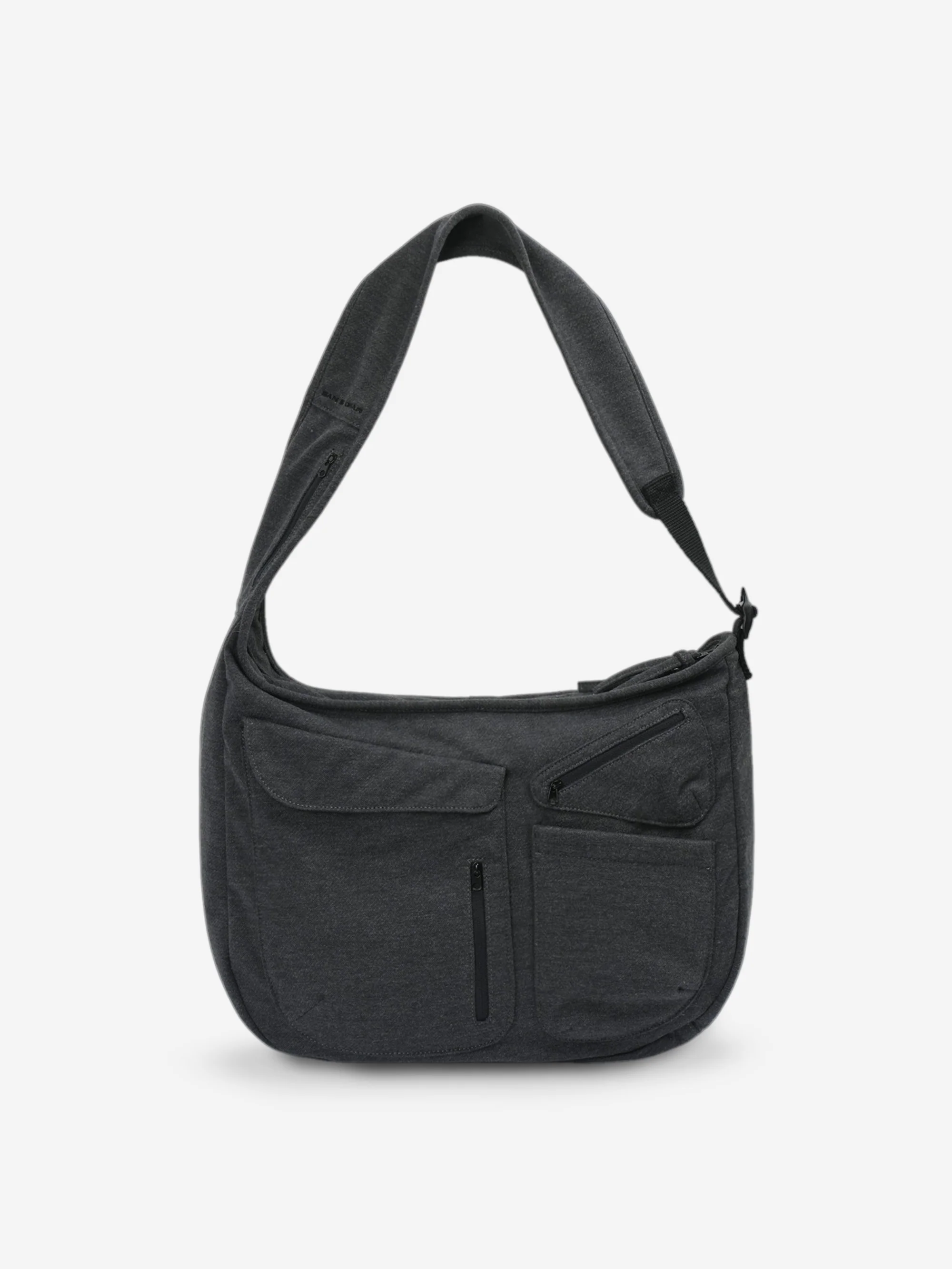 San San Gear Wool Cross Body Bag - Charcoal