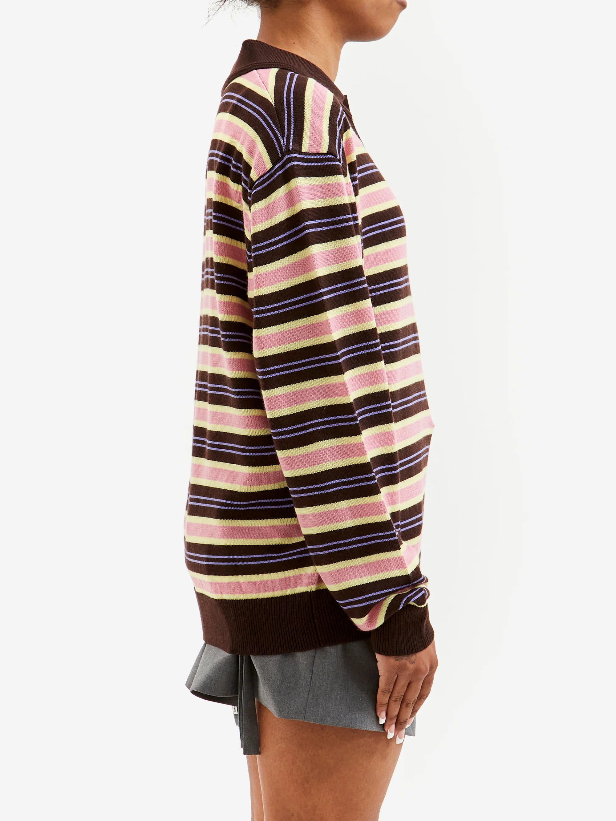 Sandy Liang Woods Sweater - Brown Multi - Image 2