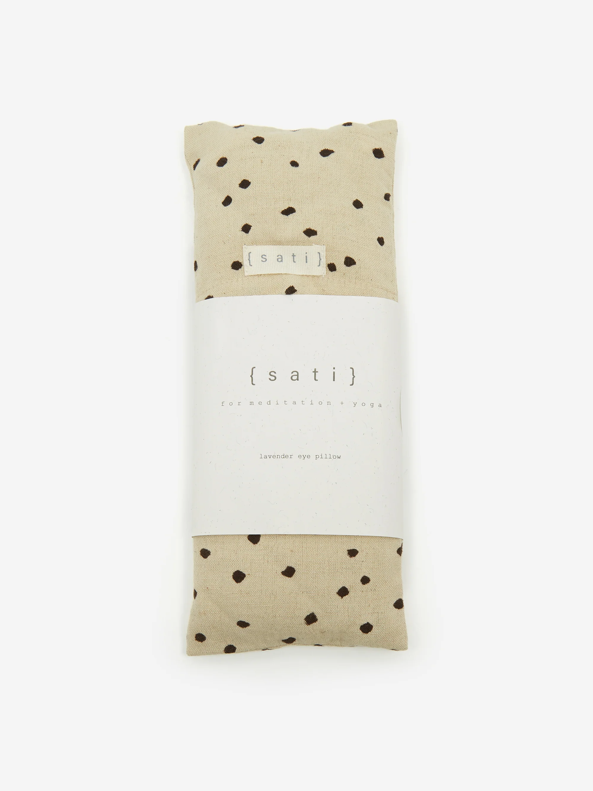 Sati Meditation Lavender Eye Pillow - Dots - Image 3