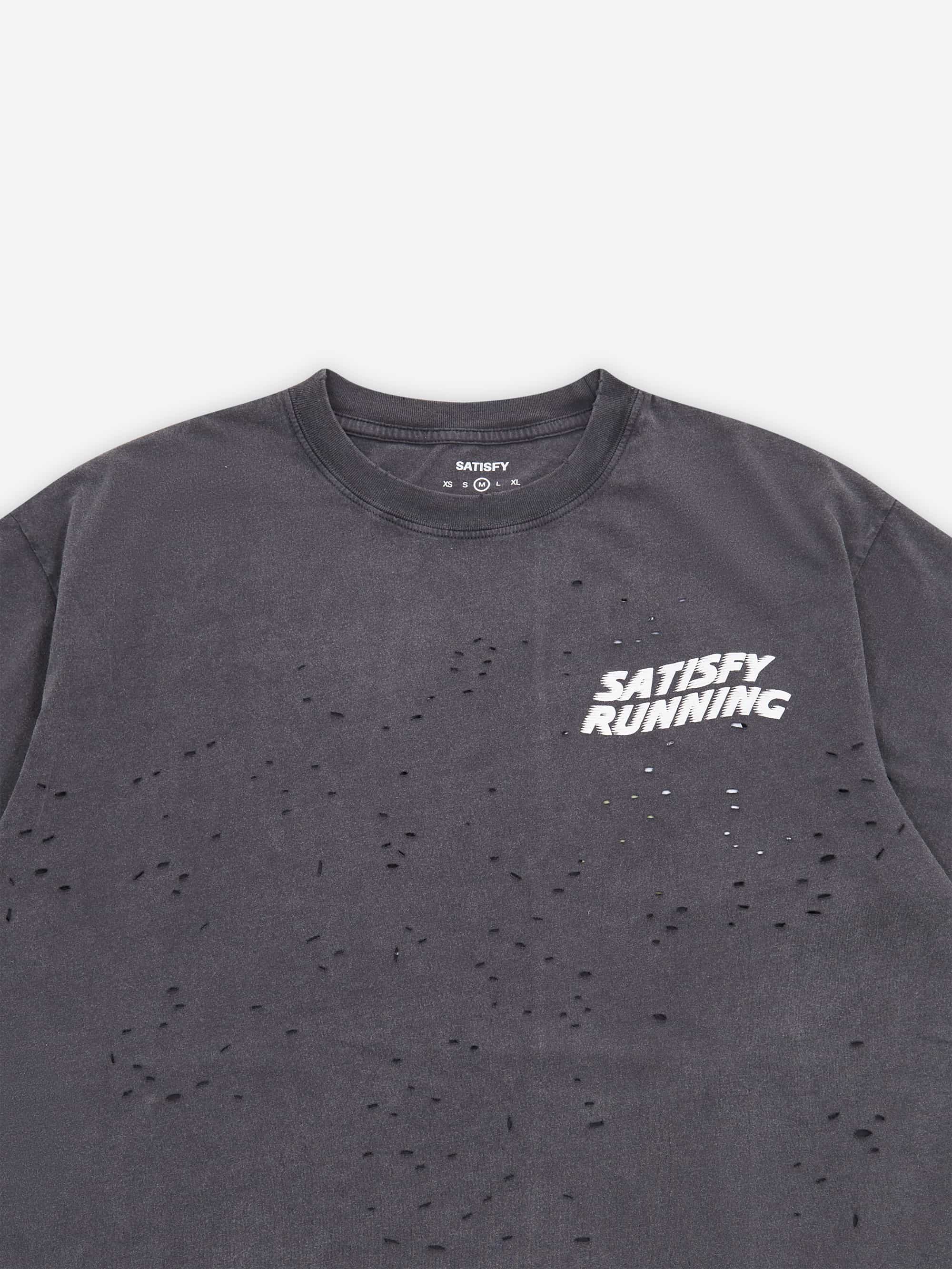 Satisfy MothTech T-Shirt - Aged Black - Image 2