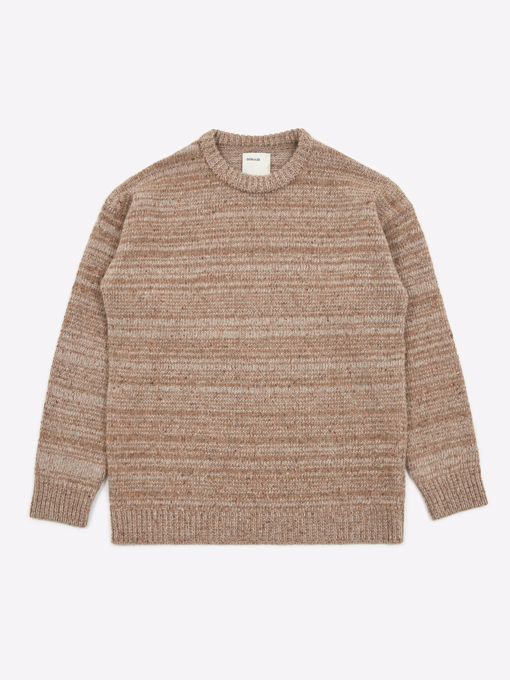 Satta Classic Knit - Ecru/Iron Oxide